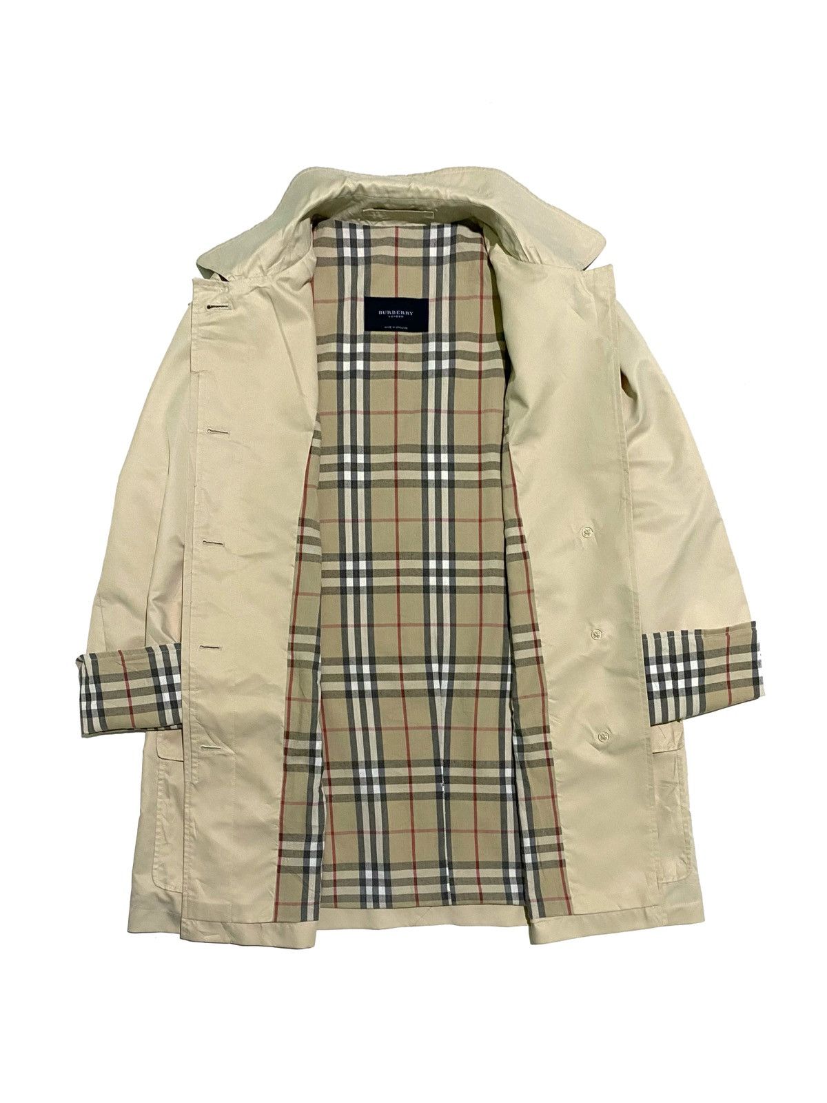 Burberry BURBERRY NOVA CHECK TRENCH COAT JACKET MADE IN ENGLAND Size US M / EU 48-50 / 2 - 1 Thumbnail