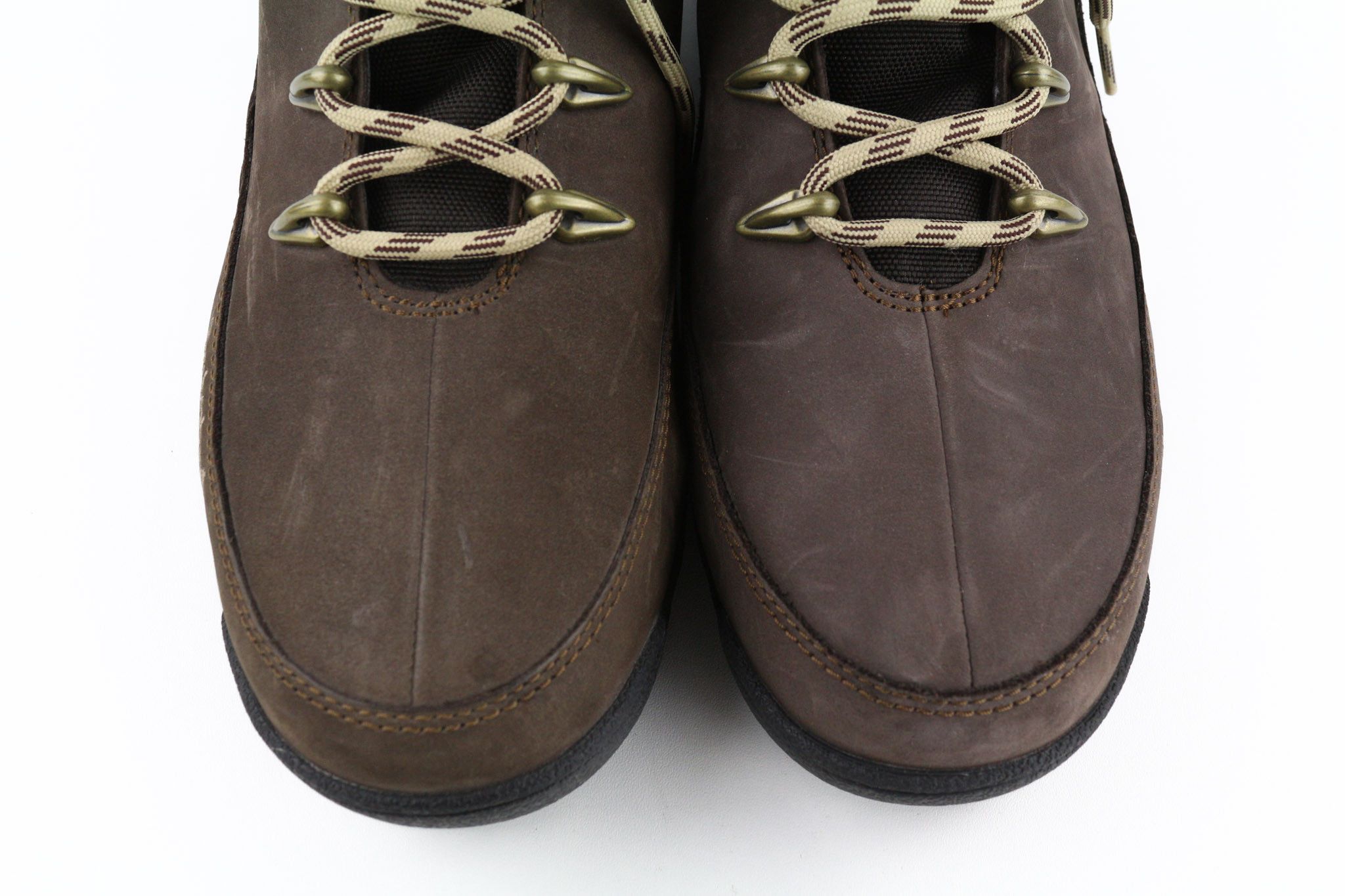 Timberland 6823R UK11 Anti-Fatigue Brown Leather Logo Boots 79946 Size US 11.5 / EU 44-45 - 4 Thumbnail