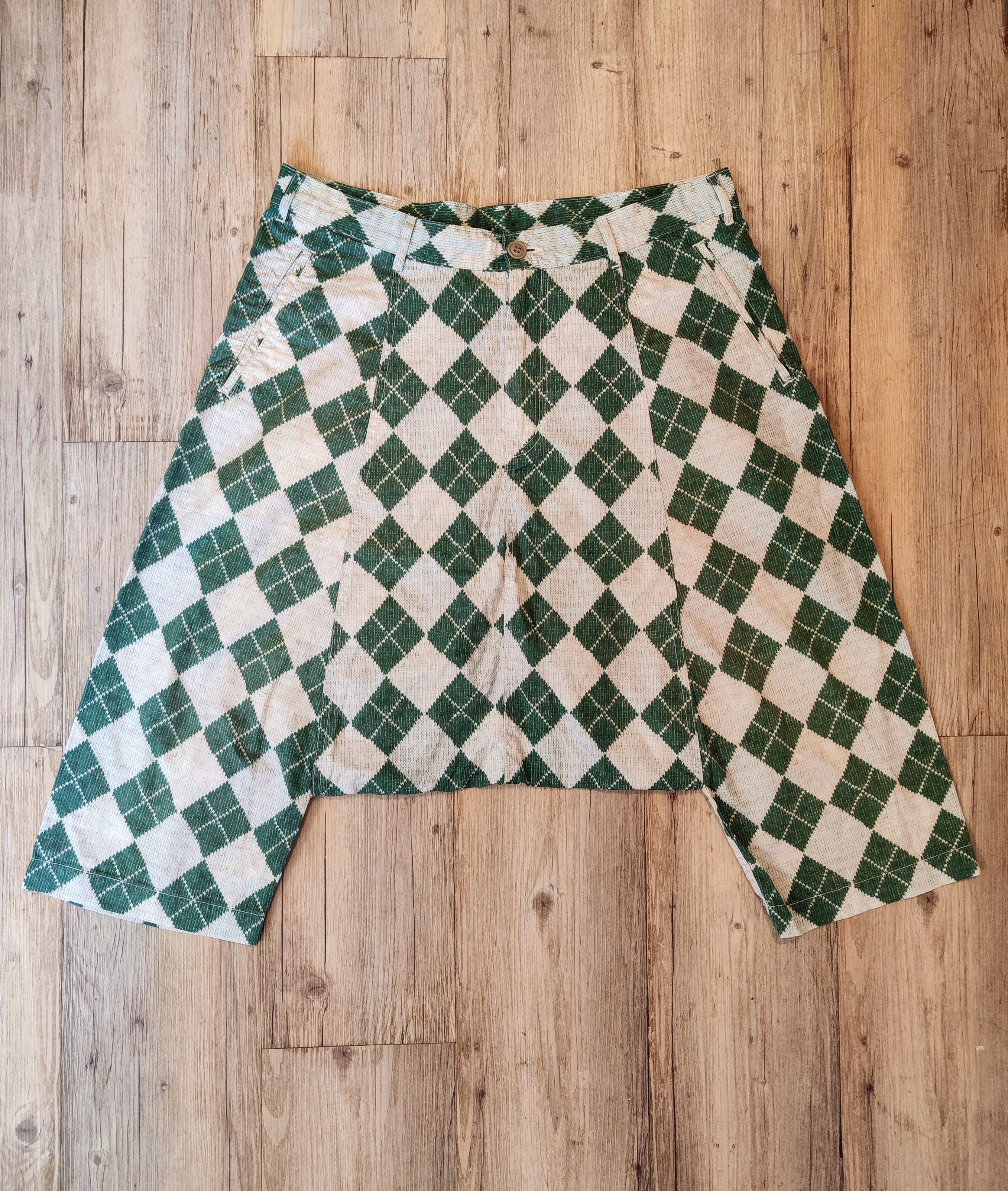 Comme des Garcons Plaid pattern cropped pants Size US 32 / EU 48 - 4 Thumbnail