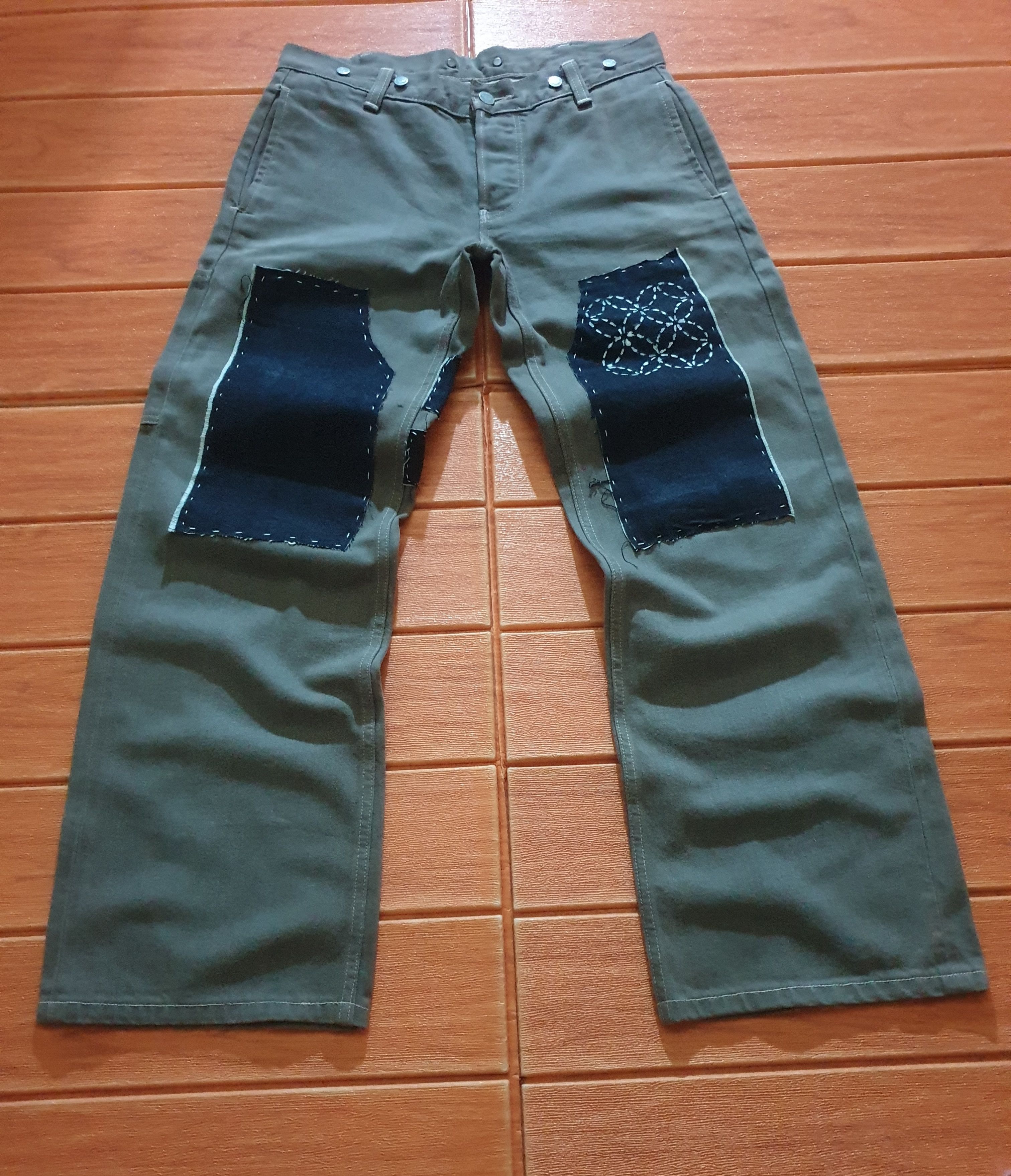 Margaret Howell Margaret Howell x Edwin selvedge custom shashiko pant Size US 31 - 4 Thumbnail