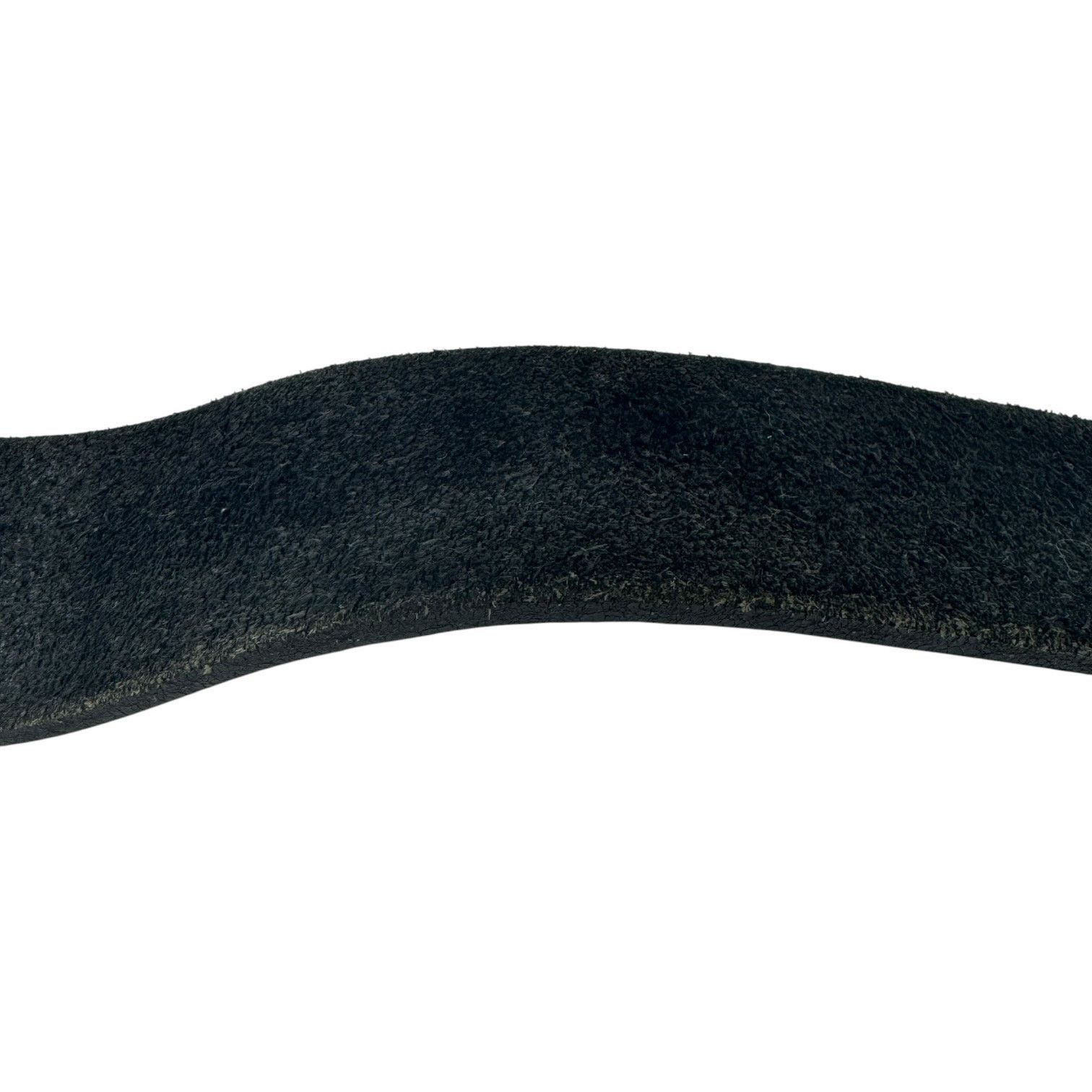 Gucci Gucci Crest Black Leather Belt Size ONE SIZE - 9 Thumbnail