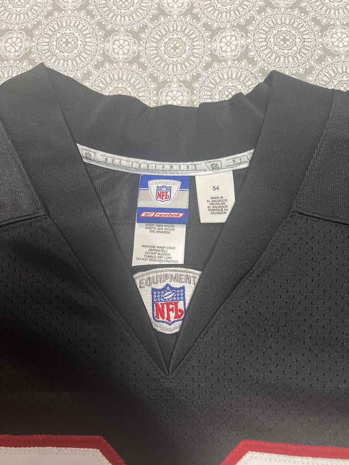 Reebok Authentic Reebok Jamal Anderson Atlanta Falcons Jersey Size US L / EU 52-54 / 3 - 3 Thumbnail