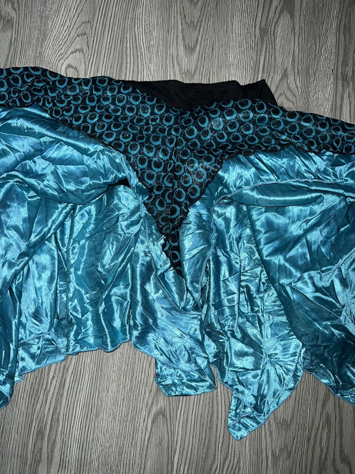 Japanese Brand Asymmetrical moon skirt 🌙 💙 Size 26" / US 2 / IT 38 - 7 Thumbnail