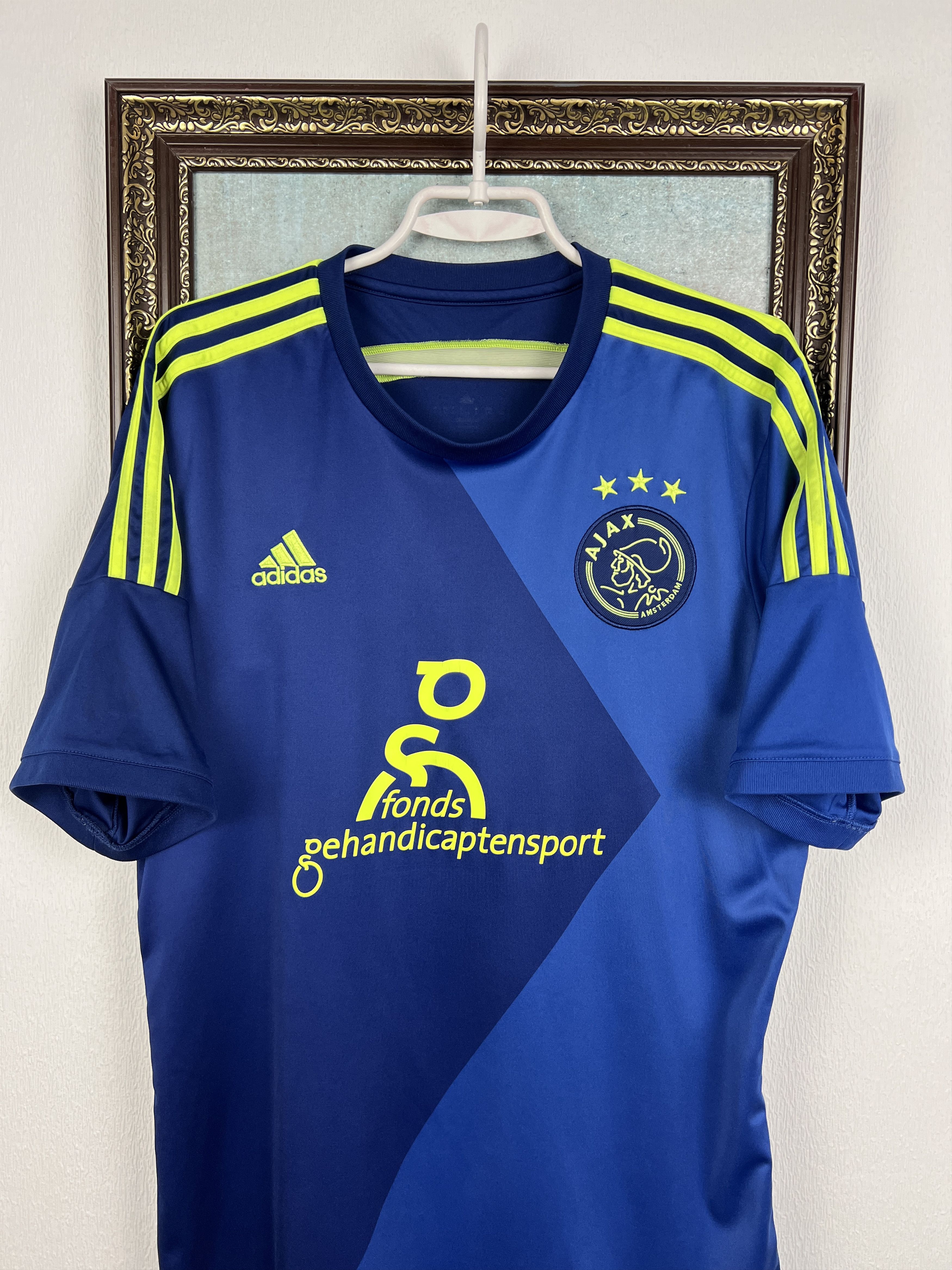 Adidas Ajax Away Football Shirt Soccer Jersey Trikot Rare Sport Size US L / EU 52-54 / 3 - 2 Thumbnail