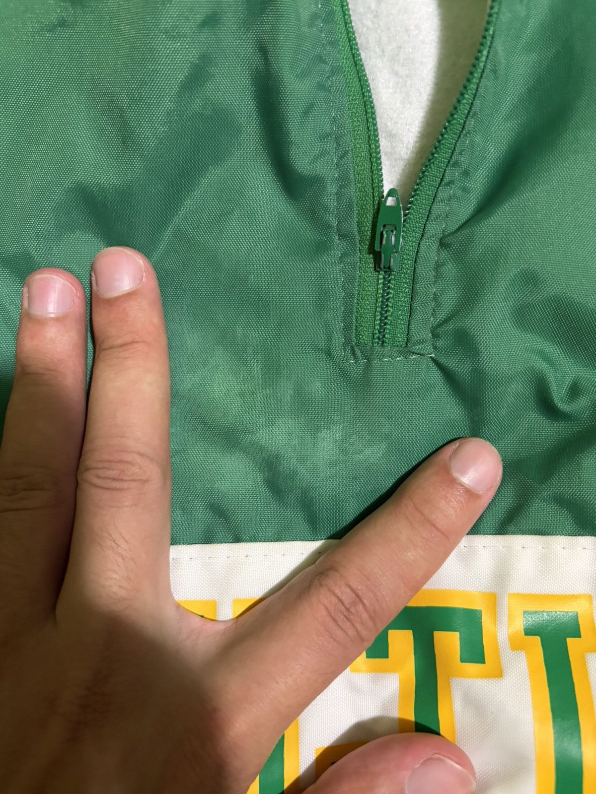 Vintage Vintage DeLong Celtics Quarter Zip Size US XL / EU 56 / 4 - 4 Thumbnail
