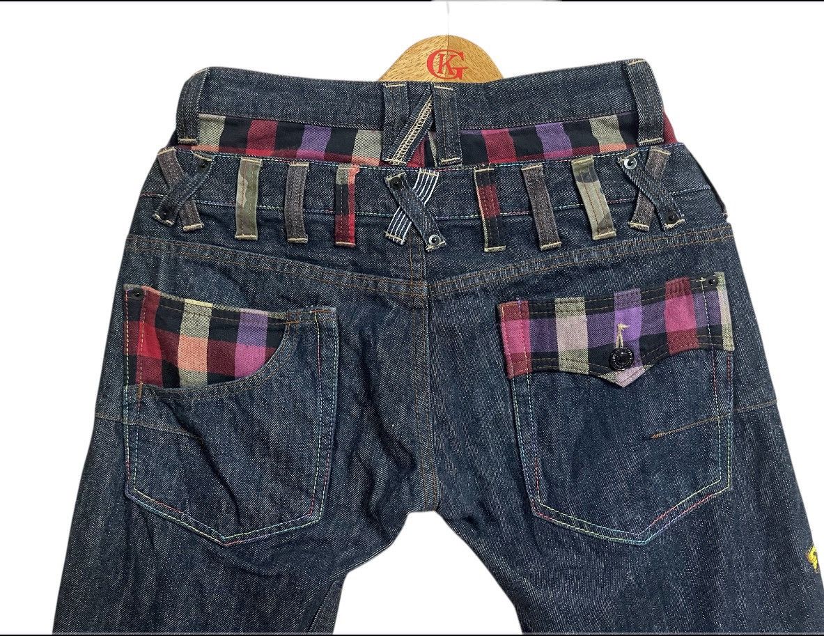 Japanese Brand Japan Handcrafted Denim Double Waist W48 L42.5 Streetwear Size US 28 / EU 44 - 10 Thumbnail