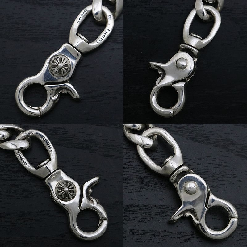 Chrome Hearts Chrome Hearts Classic Silver Wallet Chain - 16 inch Size ONE SIZE - 2 Thumbnail