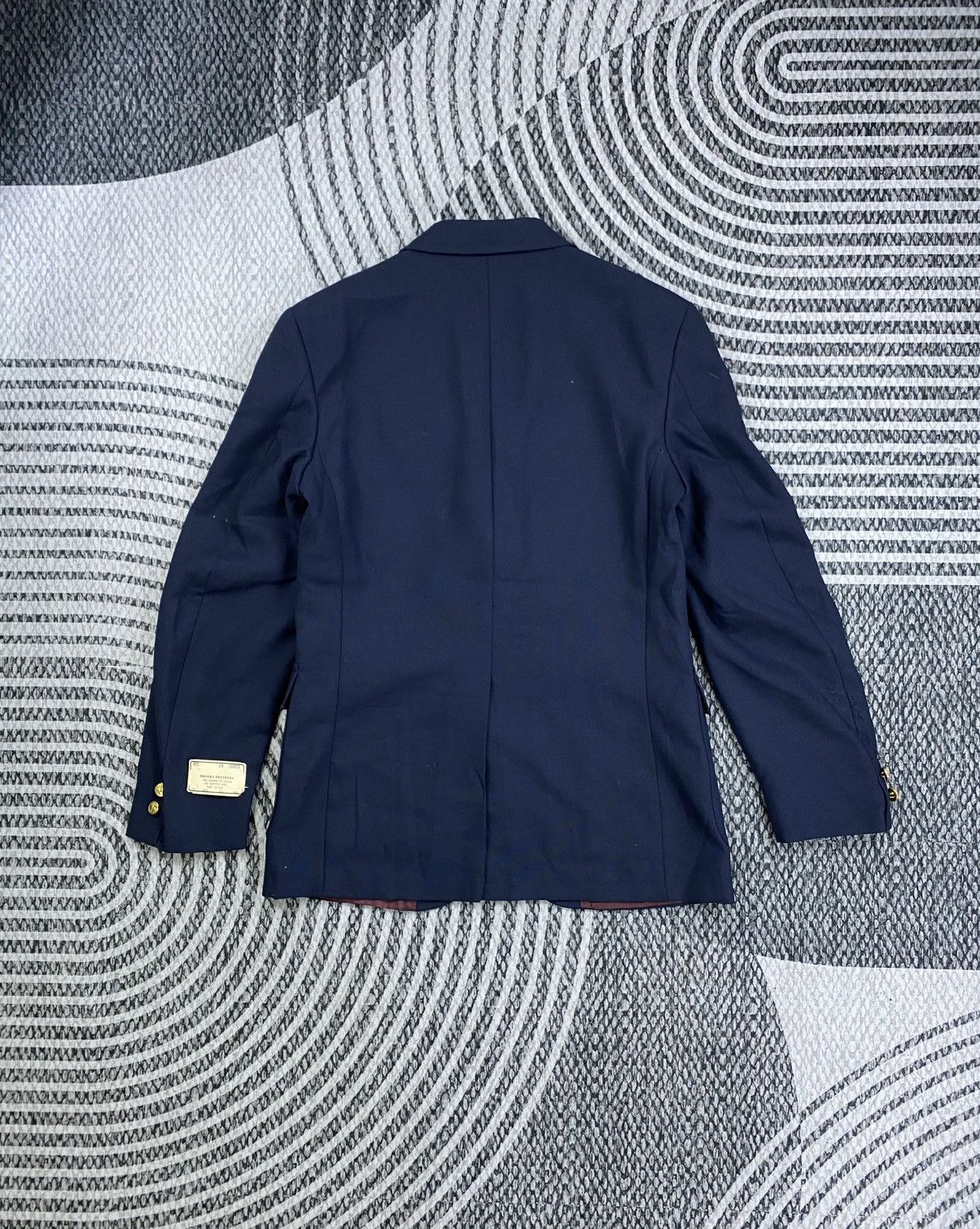 Brooks Brothers Vtg Brook Brothers Navy Color Double Button Blazer Jacket Size US M / EU 48-50 / 2 - 2 Thumbnail