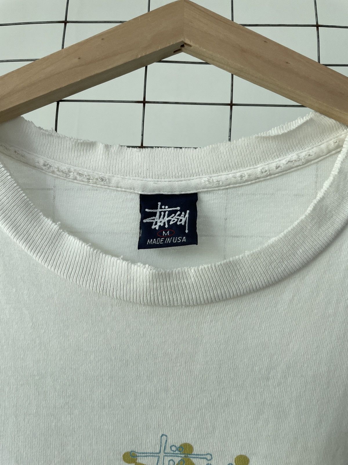 Stussy × Vintage Vintage 90s Stussy International T-Shirt Size US M / EU 48-50 / 2 - 3 Thumbnail