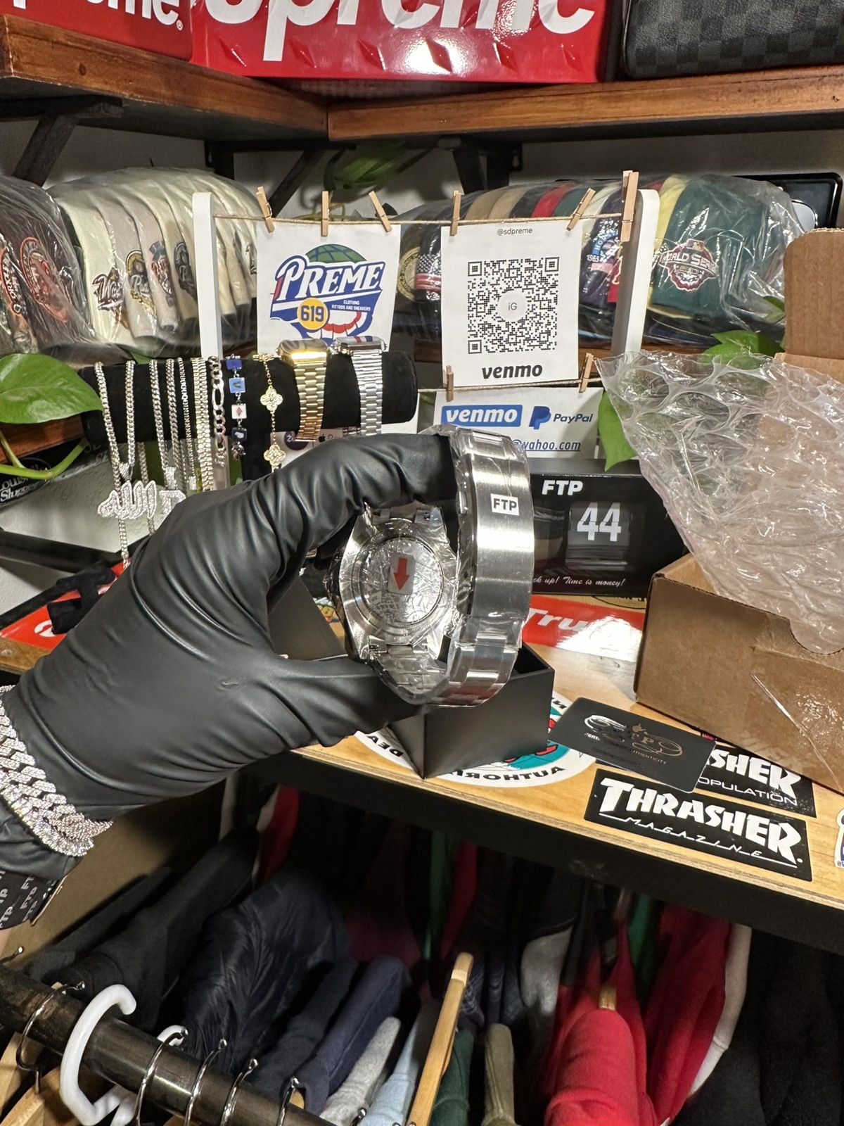 Fuck The Population FTP movement time piece 2025 bsfu ftp DS. Sealed Size ONE SIZE - 4 Thumbnail
