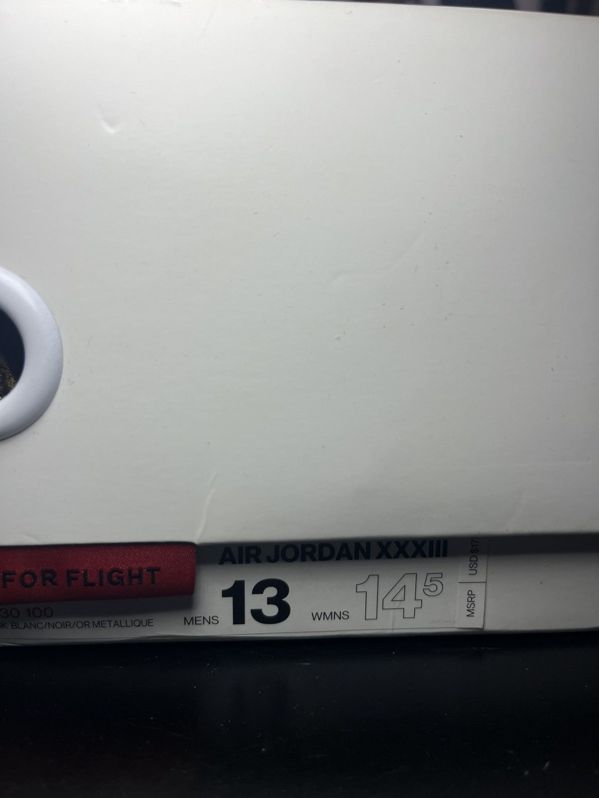 Jordan Brand Air Jordan XXXIII Future of Flight Size US 13 / EU 46 - 11 Thumbnail