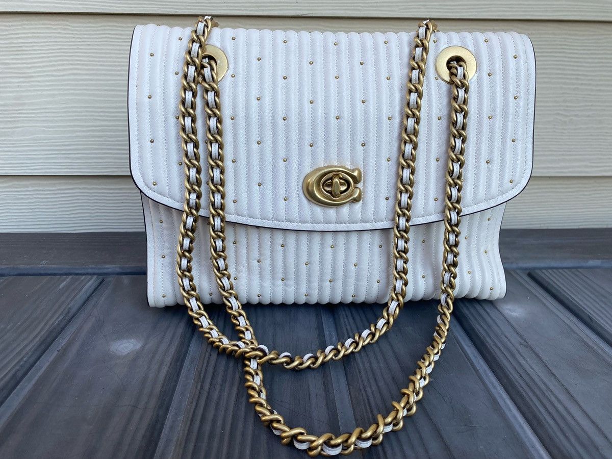 image of Coach White Bag, Women's
