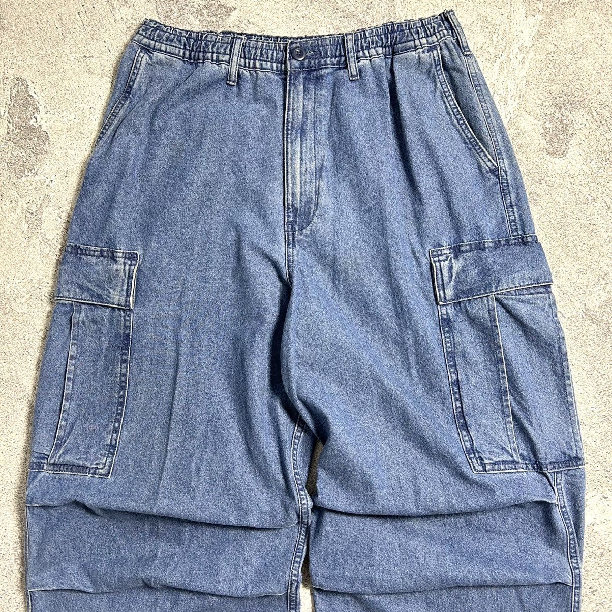 Japanese Brand Vtg y2k Superwide Cargo GU Size US 36 / EU 52 - 4 Thumbnail