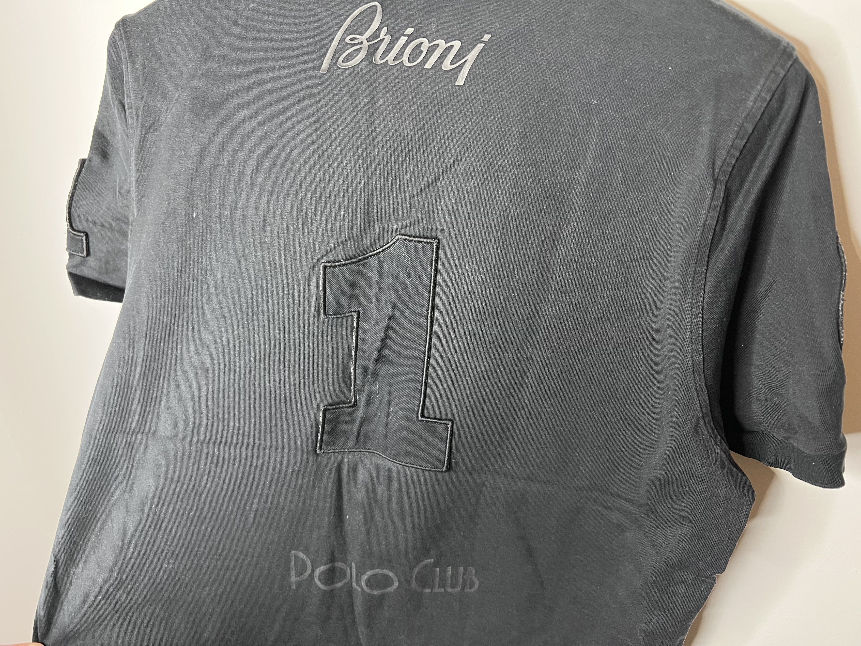 Brioni BRIONI POLO CLUB COTTON POLO SHIRT SIZE XL Size US XL / EU 56 / 4 - 3 Thumbnail