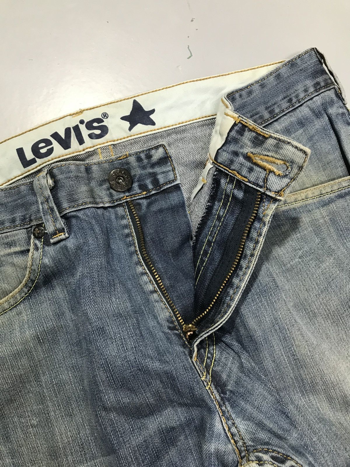 Levi's Vintage Levi’s buckle belt denim Size US 34 / EU 50 - 5 Thumbnail