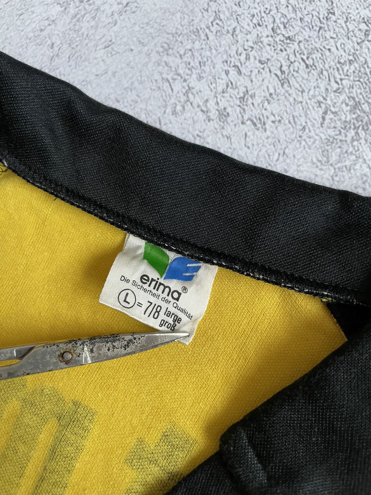 Vintage Erima Vintage Jersey Dortmund #13 Size L Size US L / EU 52-54 / 3 - 4 Thumbnail
