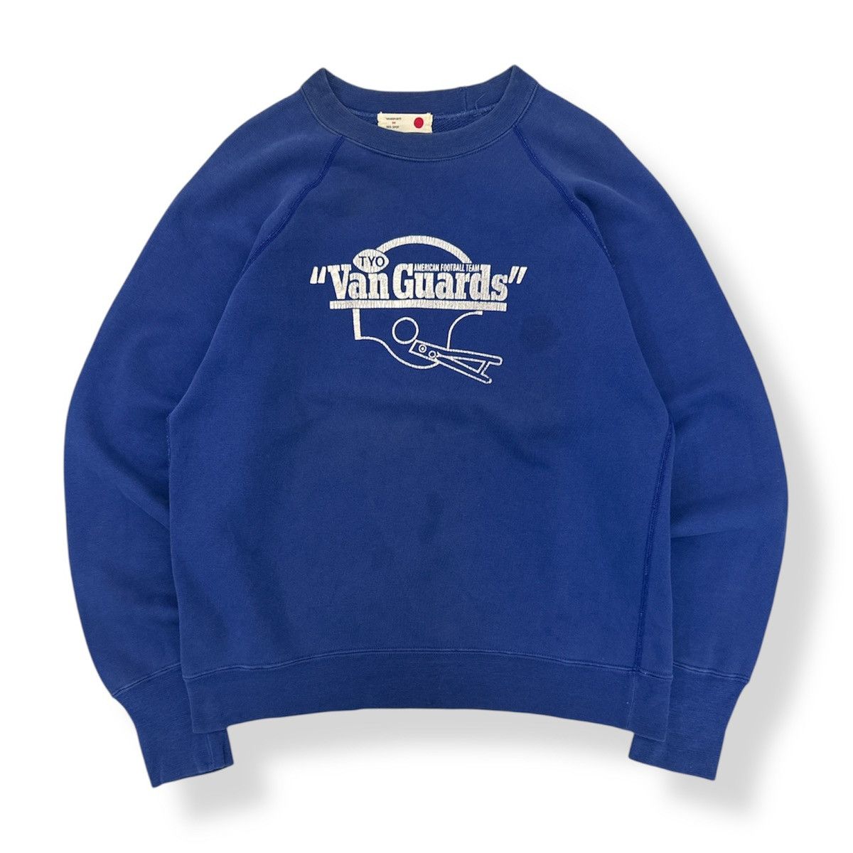 🔥 90s VanSport Van Guards Football Sweatshirt Raglan Sleeve