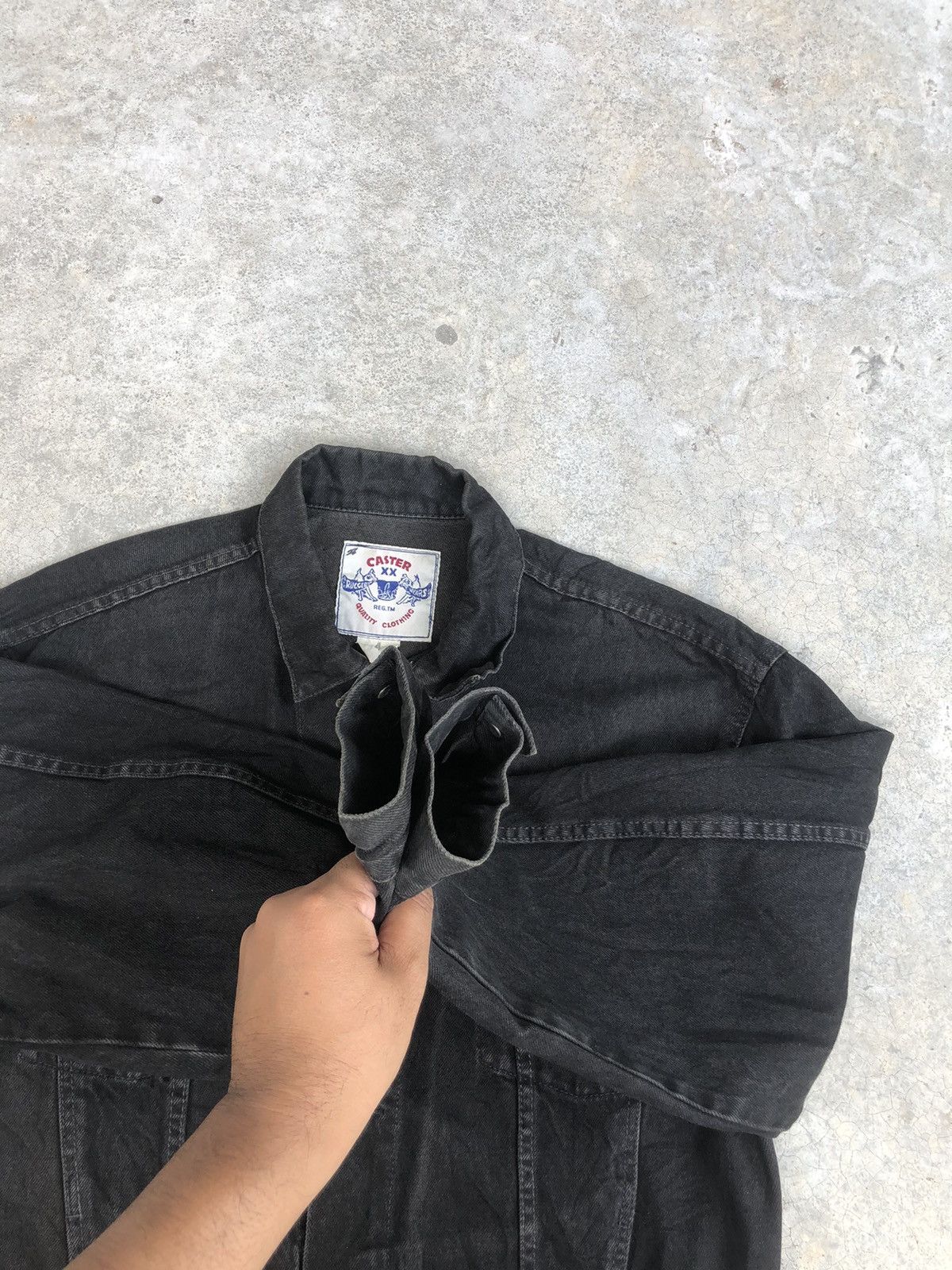 If Six Was Nine Caster Denim Jacket Distressed Jeans Size US M / EU 48-50 / 2 - 10 Thumbnail