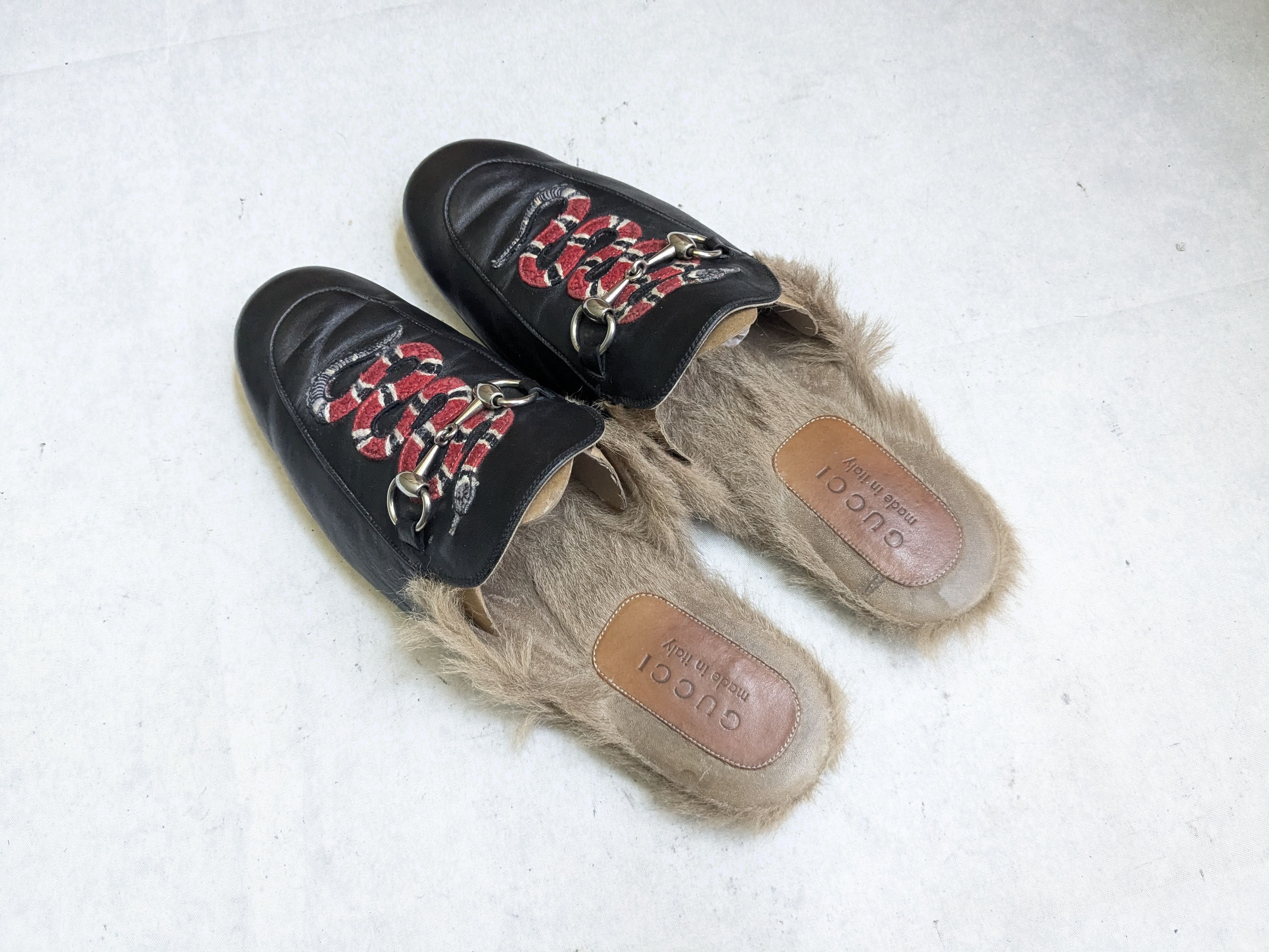 Gucci Gucci Princetown Horsebit Loafers Black 8.5 Leather Slip Ons Size US 8.5 / EU 41-42 - 10 Thumbnail