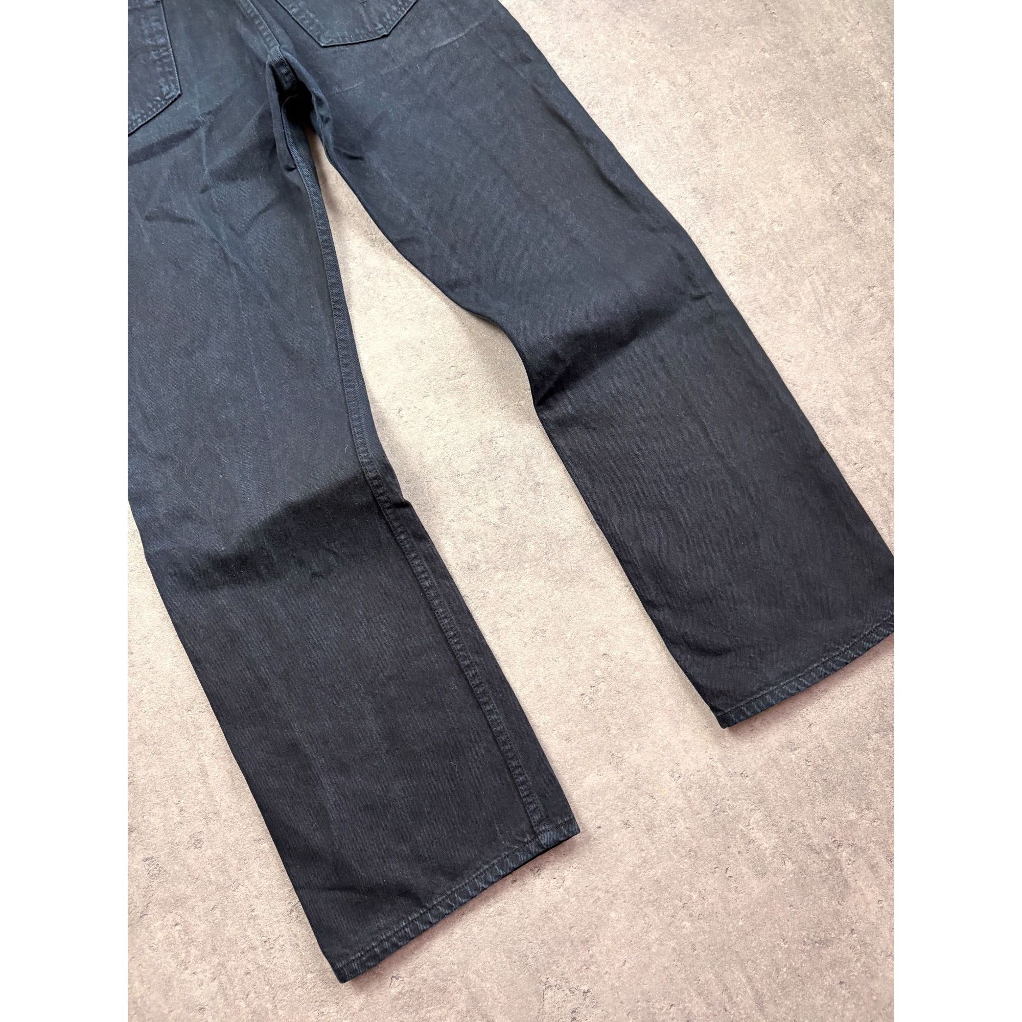 Levi's Levi’s 501 Original Fit Men's Black Jeans W34 L32 Vintage 20 Size US 34 / EU 50 - 3 Thumbnail