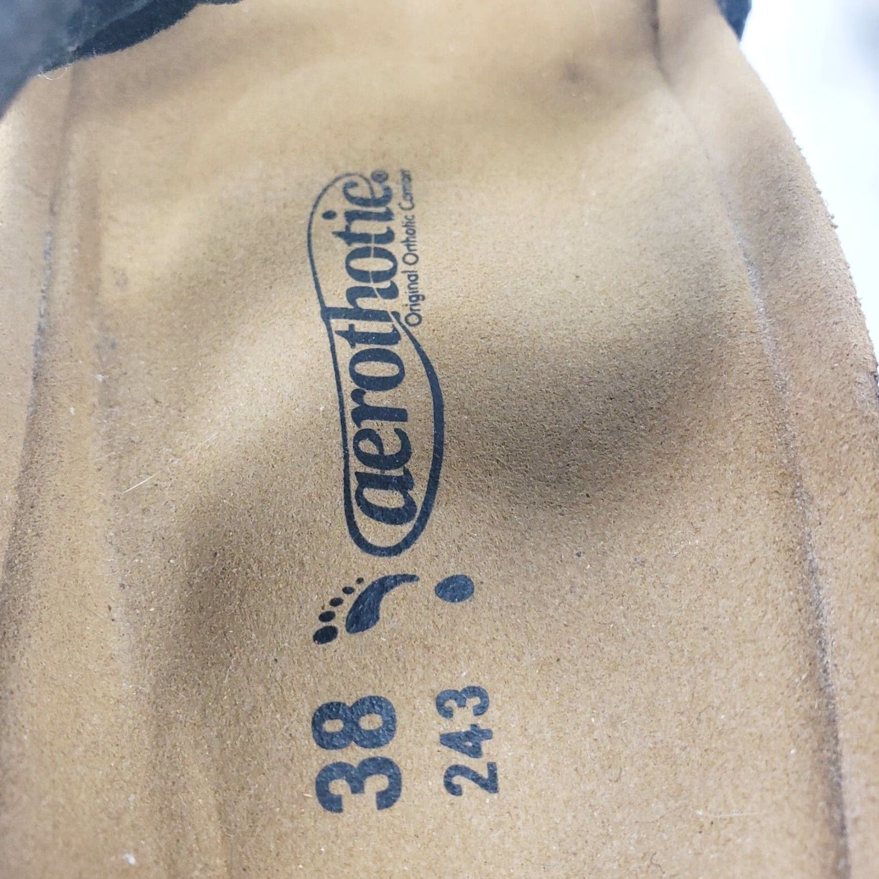Vintage AeroThotic Braided Women's Arch Support Comfy Orthotic Slide Black Sandals 7-7.5 Slide Shoes Womens Comfort Shoes Size US 5.5 / IT 35.5 - 7 Thumbnail