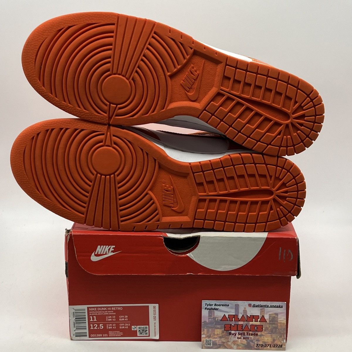 Nike Nike Dunk high Syracuse Size US 11 / EU 44 - 7 Thumbnail