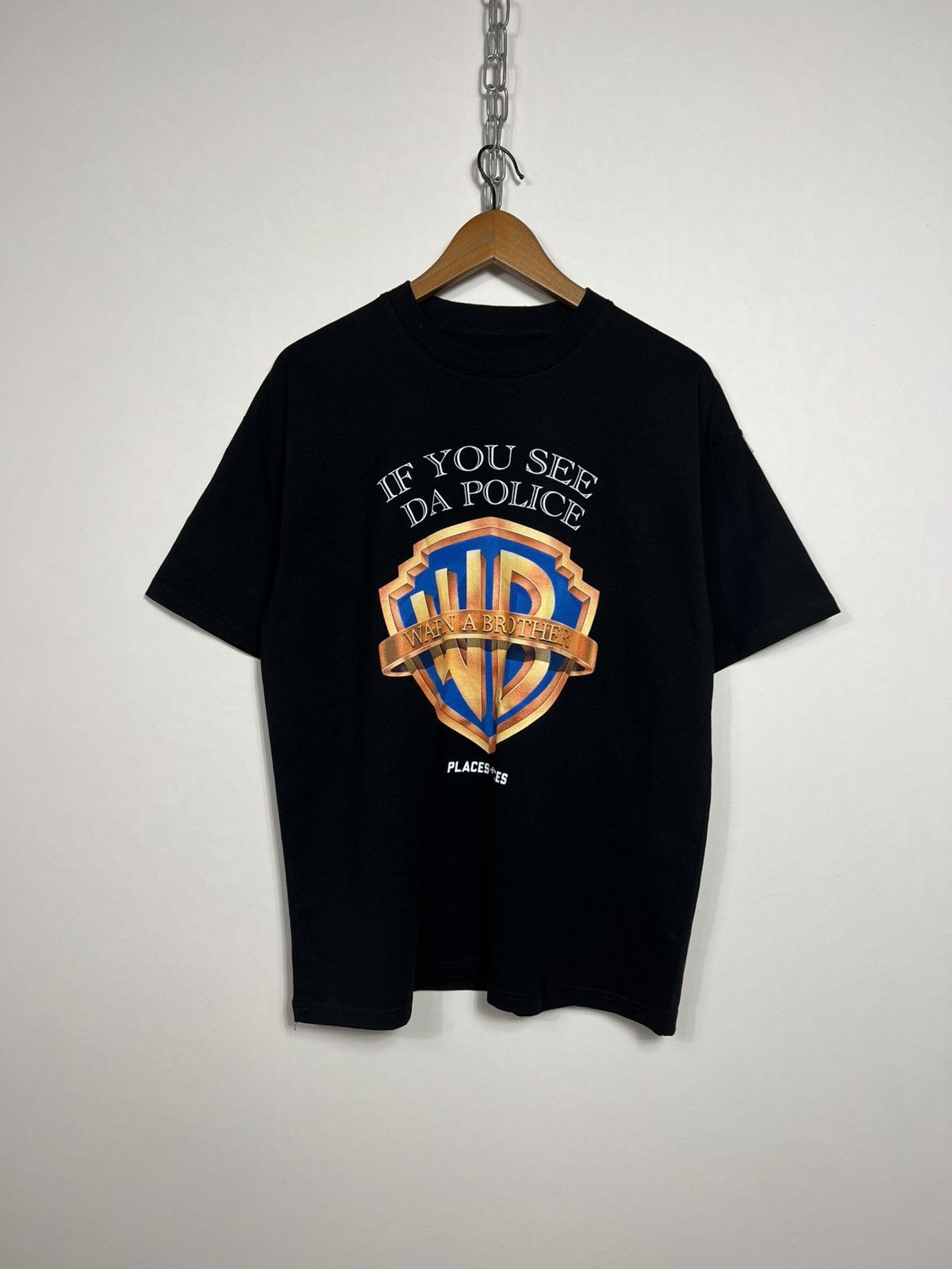 Places + Faces If You See Da Police Warn A Brother T-shirt