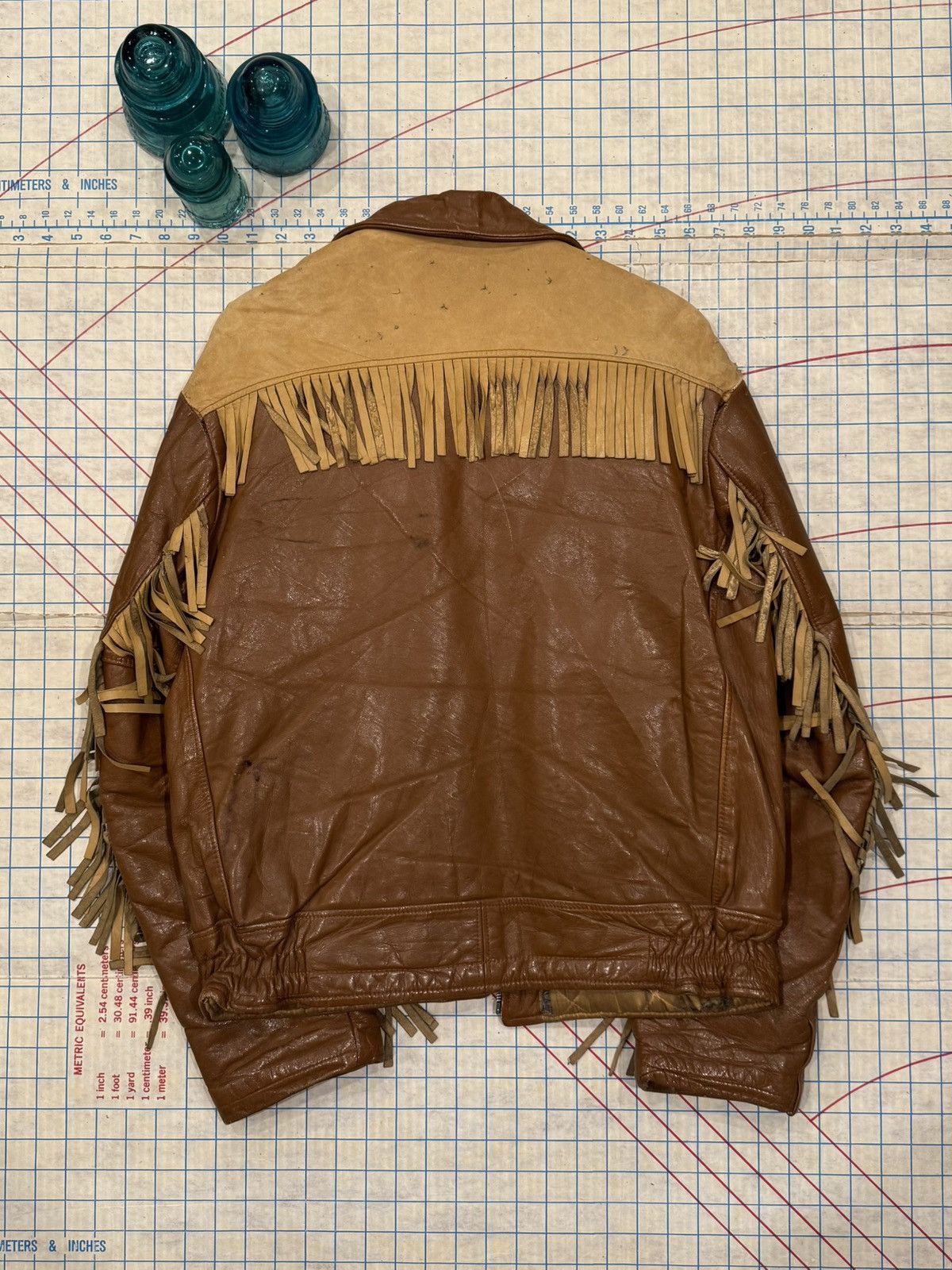 Vintage Vintage Sportswear Manufacturers Horse Hide Fringe Western Size US M / EU 48-50 / 2 - 12 Thumbnail