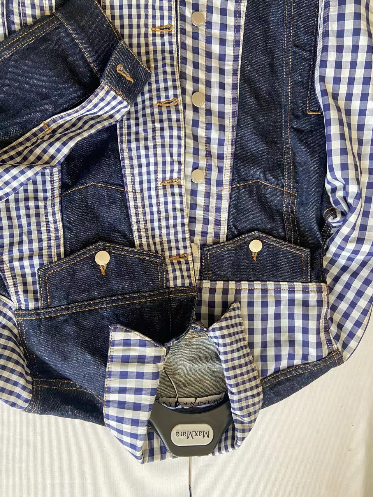 JW Anderson JW Anderson gingham denim patch jacket Size US XS / EU 42 / 0 - 6 Thumbnail