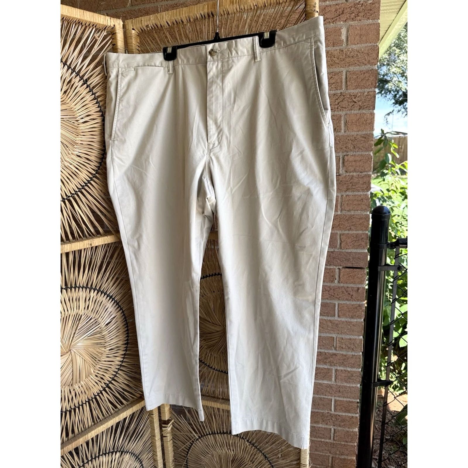 Polo Ralph Lauren VINTAGE Men’s Polo Stretch Classic Fit Chino Pants Tan 44x30 Size US XXL / EU 58 / 5 - 5 Thumbnail