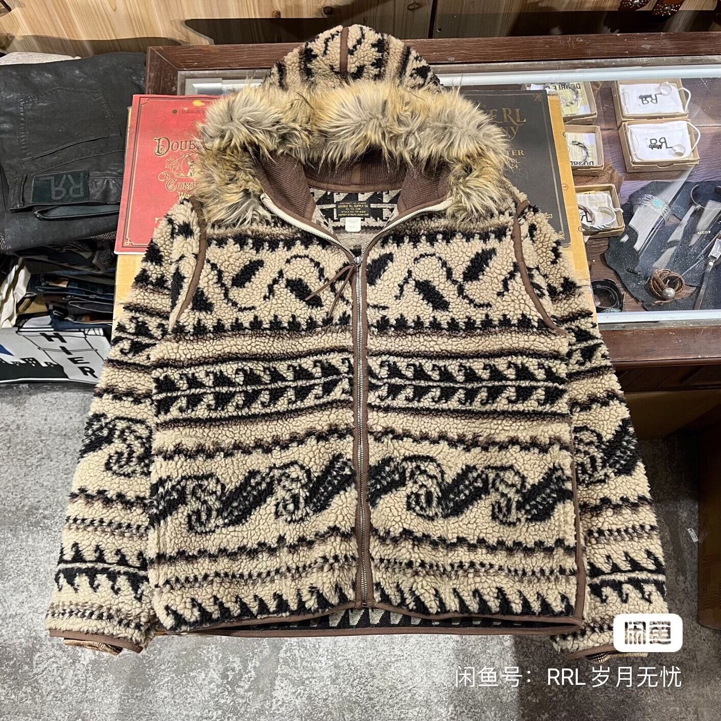 RRL Ralph Lauren RRL Double RL Fur Lined Jacket Size US L / EU 52-54 / 3 - 1 Thumbnail