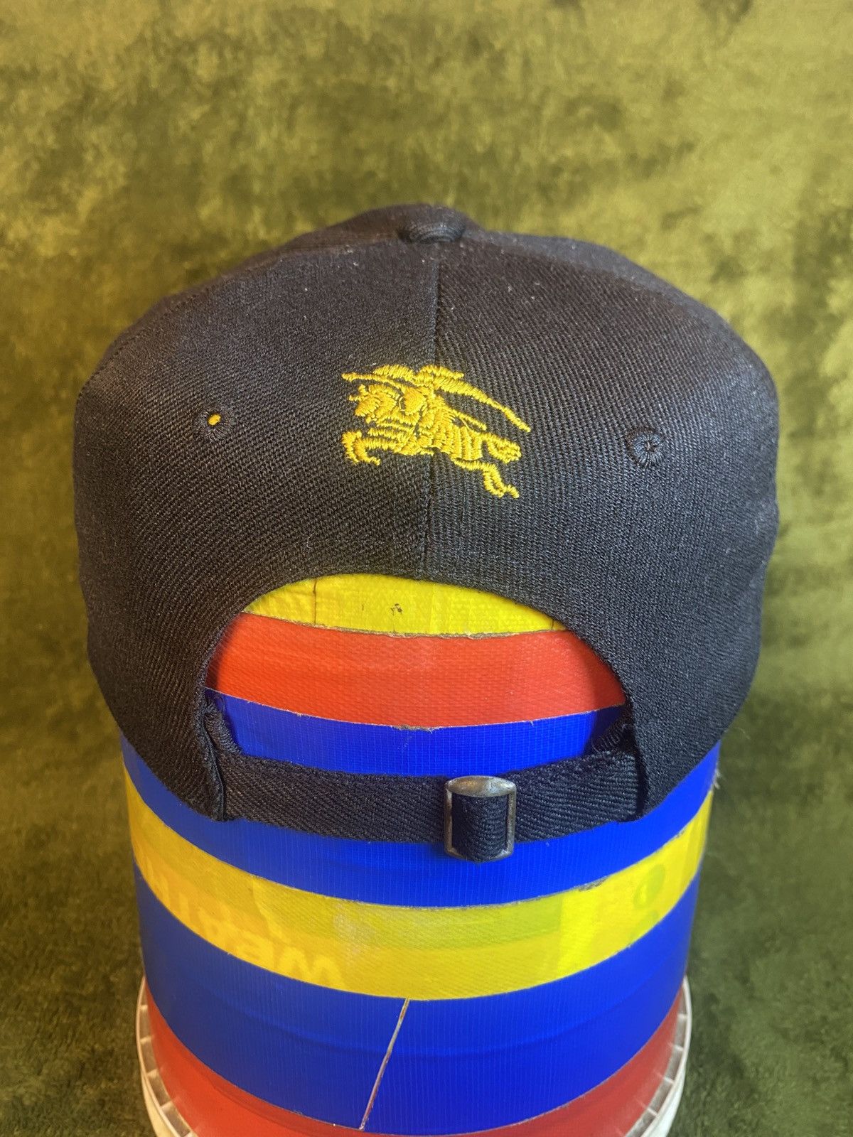 Burberry Vintage burberrys rainbow embroidery cap Size ONE SIZE - 2 Thumbnail