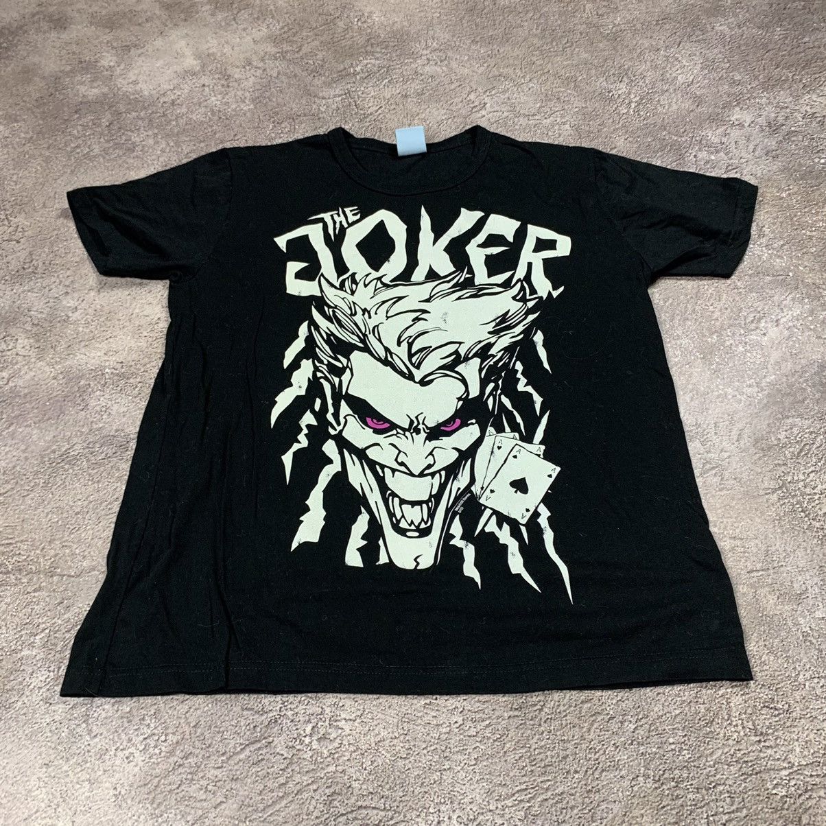 Vintage Vintage Y2K Joker Graphic Tee Horror Punk Streetwear Slim L Size US L / EU 52-54 / 3 - 2 Thumbnail