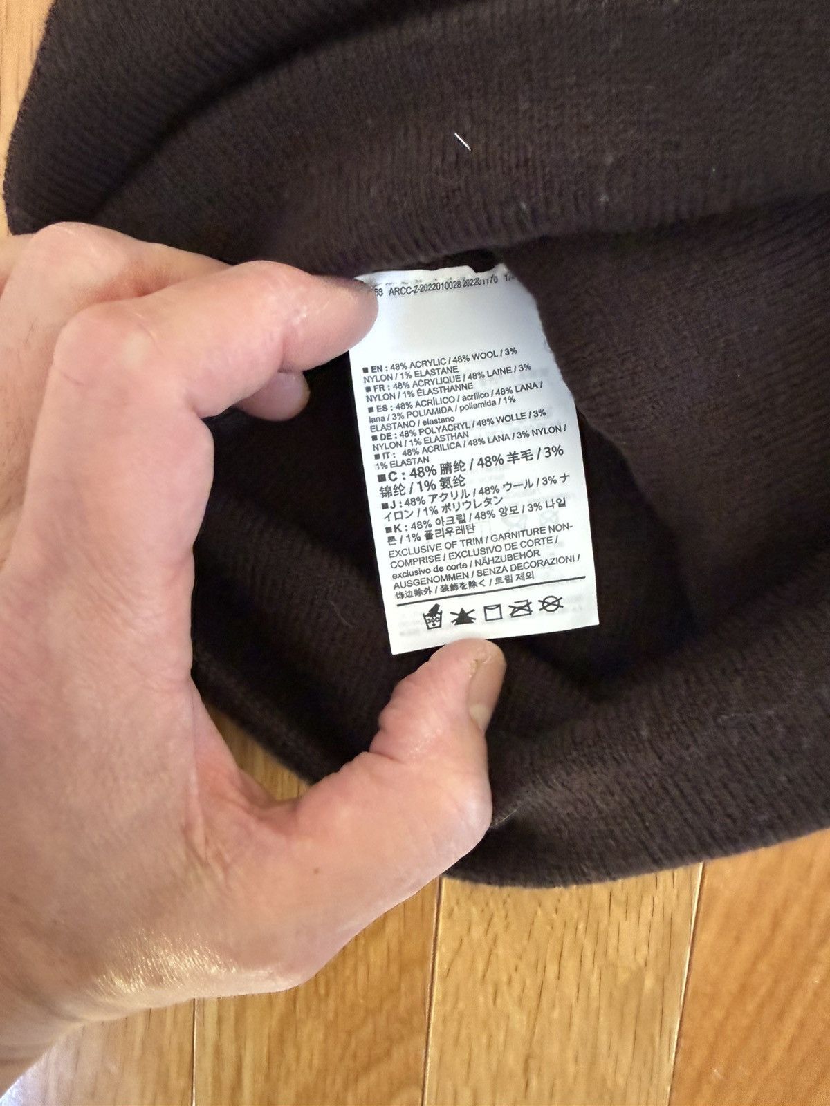 Arc'teryx Arc’teryx Word Toque Beanie dark brown Size ONE SIZE - 4 Thumbnail