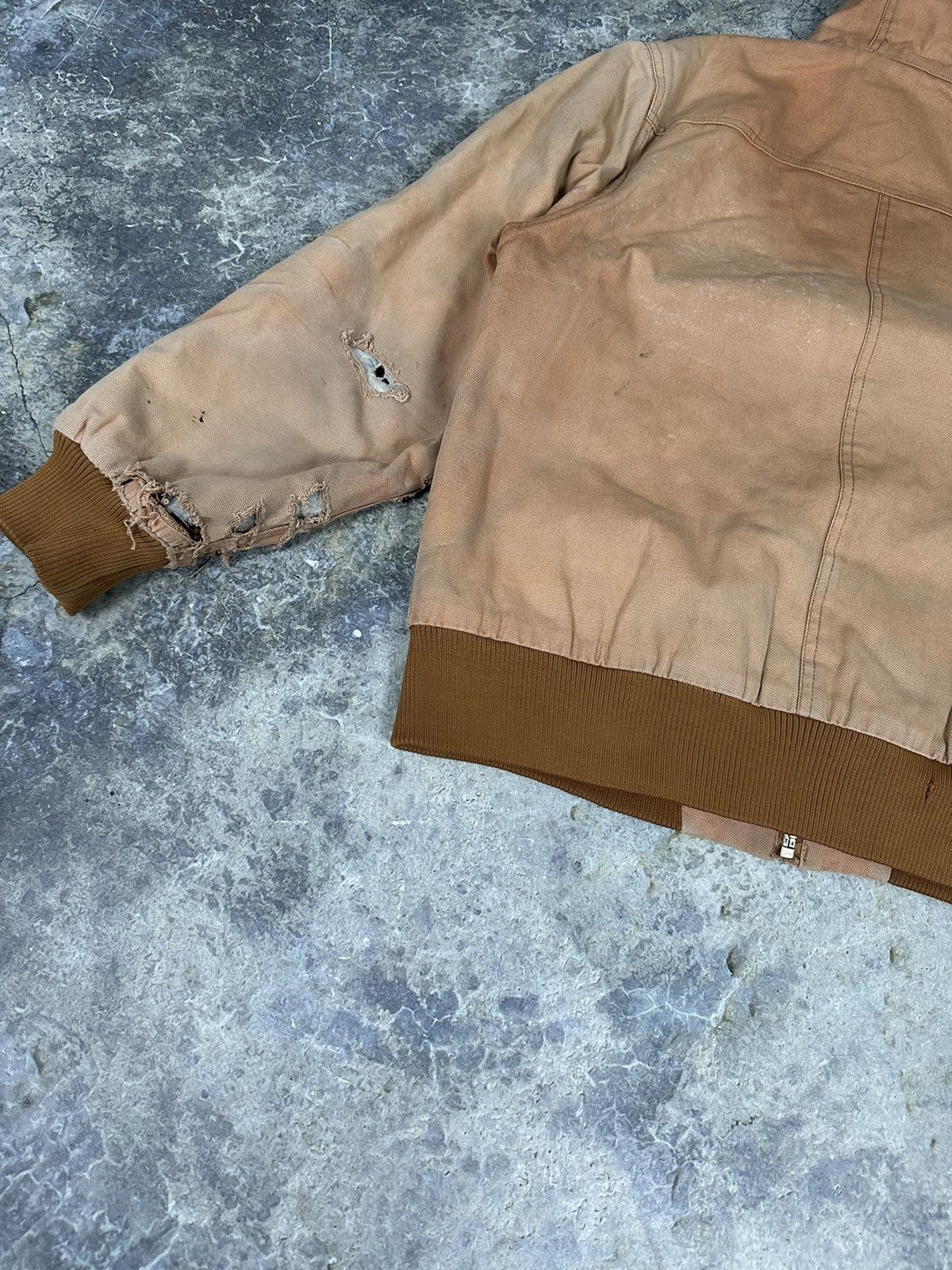 Dickies × Vintage Vintage Thrashed Hooded Dickies Paint Jacket Size US M / EU 48-50 / 2 - 9 Thumbnail