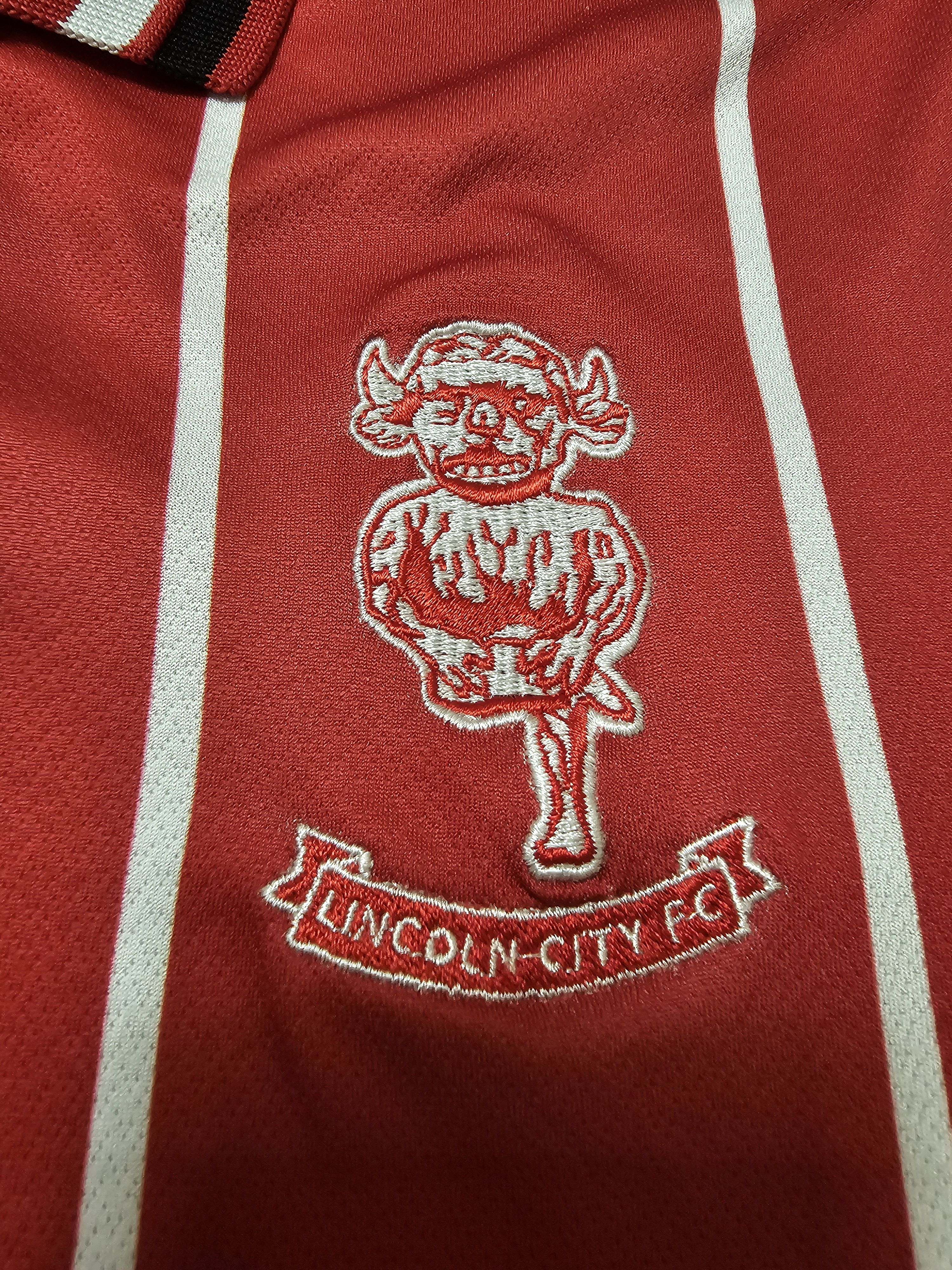 All Sport LINCOLN CITY 2020 2021 HOME FOOTBALL SHIRT SOCCER JERSEY Size US S / EU 44-46 / 1 - 4 Thumbnail