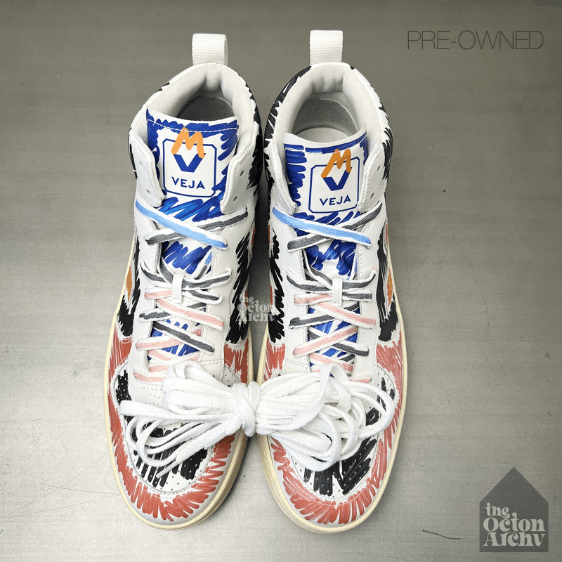 Marni × Veja Marni x Veja V1-15 High Multicolor Scribble VQ0202884B Size US 11.5 / EU 44-45 - 13 Thumbnail
