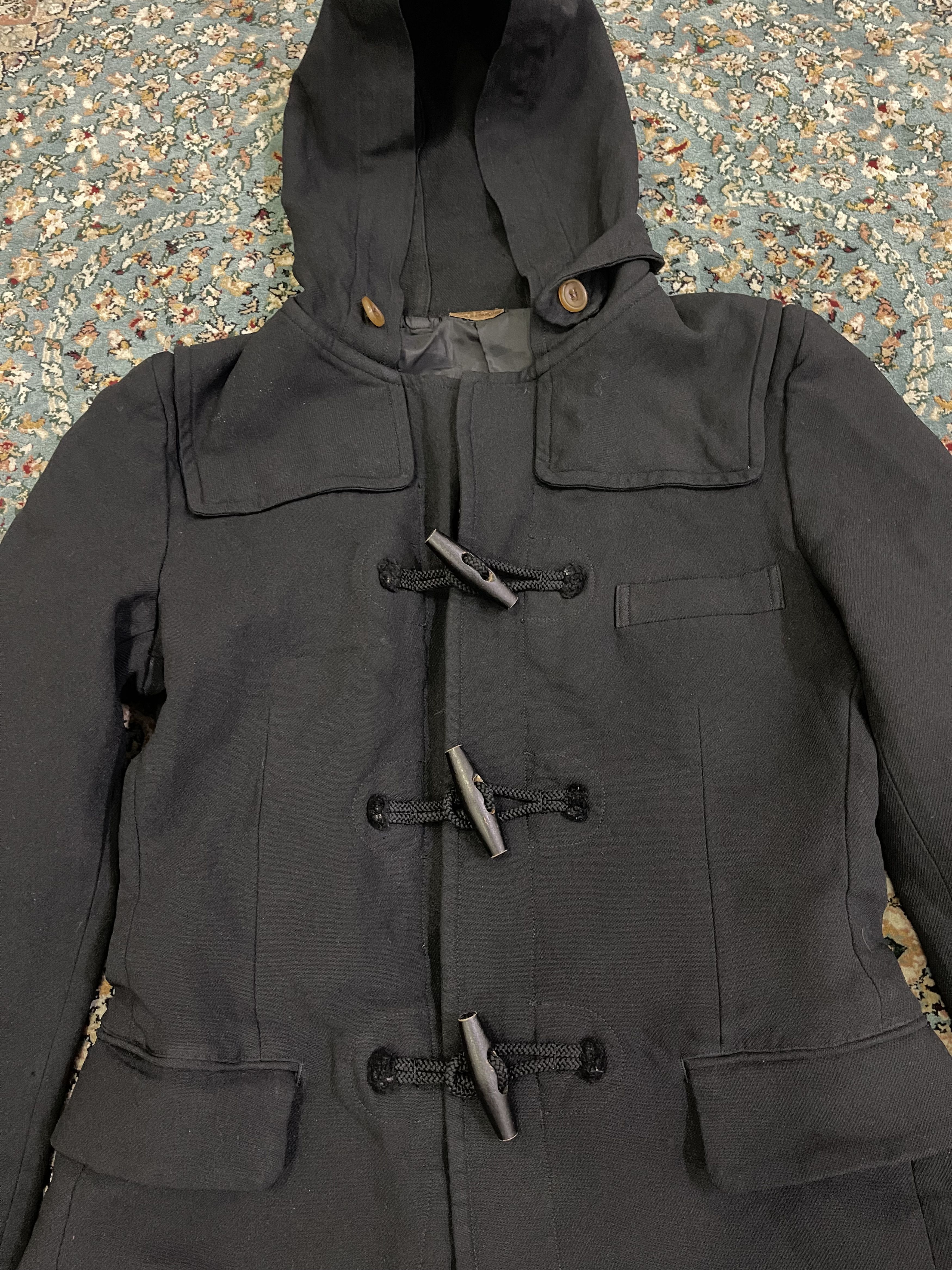 Comme des Garcons Homme Plus Vintage CDG Homme Plus Duffle Jacket Toggle Buttons Size S / US 4 / IT 40 - 4 Thumbnail