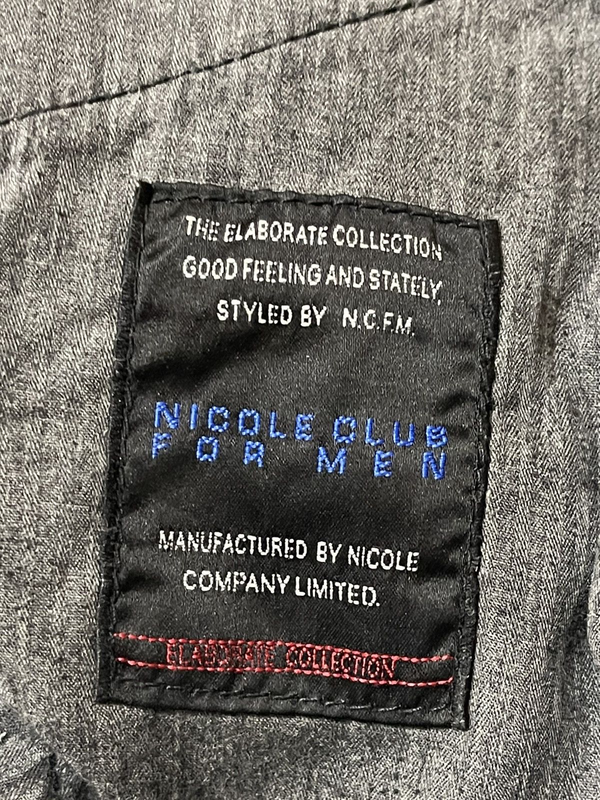 Nicole Club Vintage Nicole Club Mud Wash Faded Whisker Style Loose Jeans Size US 32 / EU 48 - 9 Thumbnail