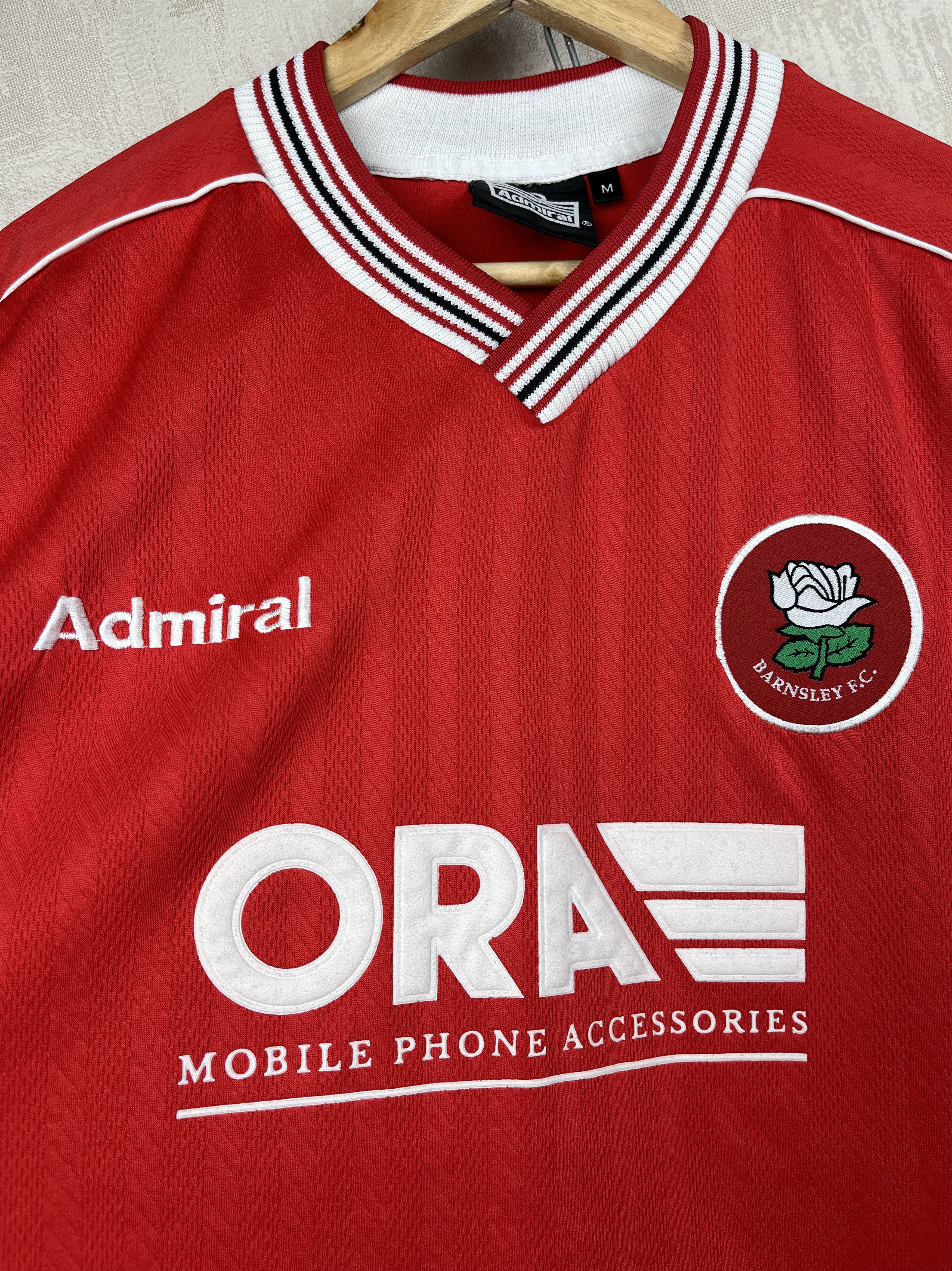 Vintage Barnsley FC WARD 1998 1999 Admiral Home Soccer Jersey Size US M / EU 48-50 / 2 - 5 Thumbnail
