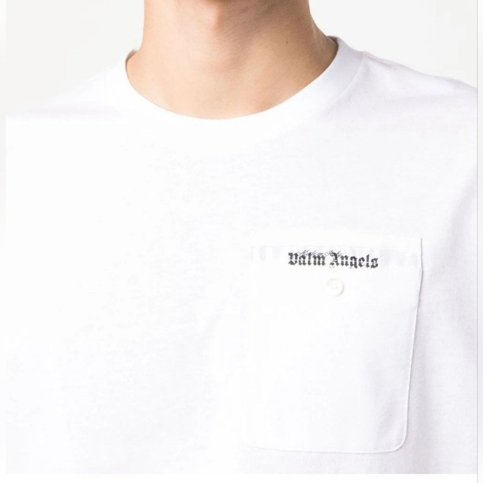 Palm Angels Palm Angels White Sartorial Tape T Shirt Tee Med New Size US M / EU 48-50 / 2 - 9 Thumbnail