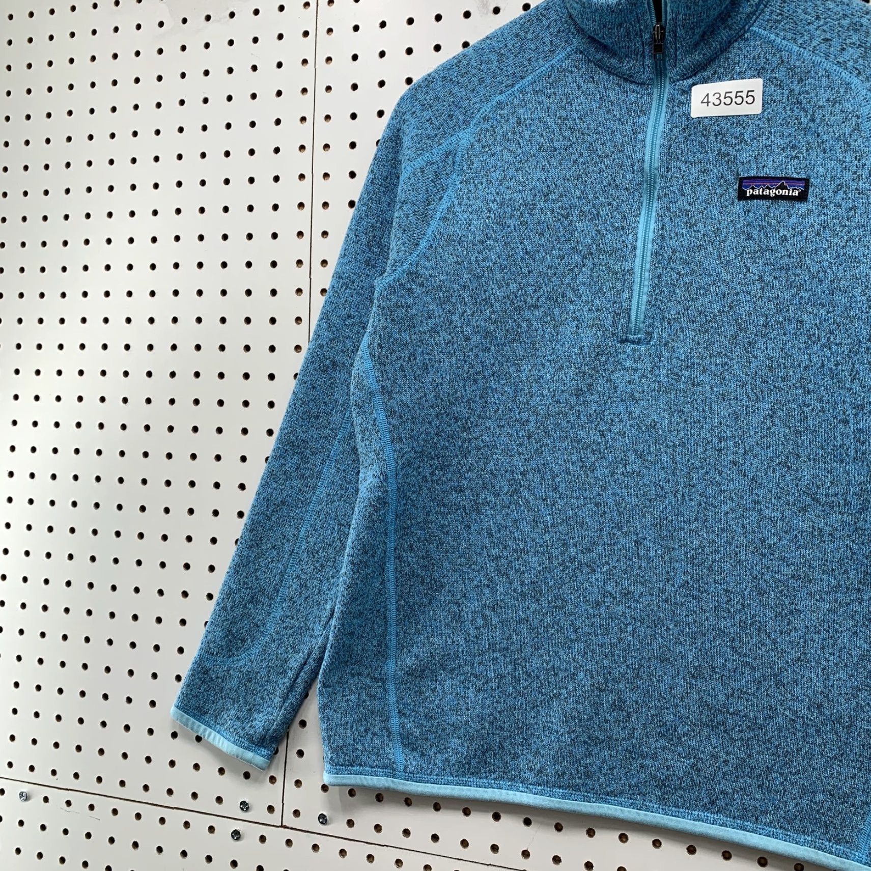 Patagonia Patagonia Better Sweater 1/4 Zip Pullover Womens Medium Blue Casual Shirt Size M / US 6-8 / IT 42-44 - 3 Thumbnail