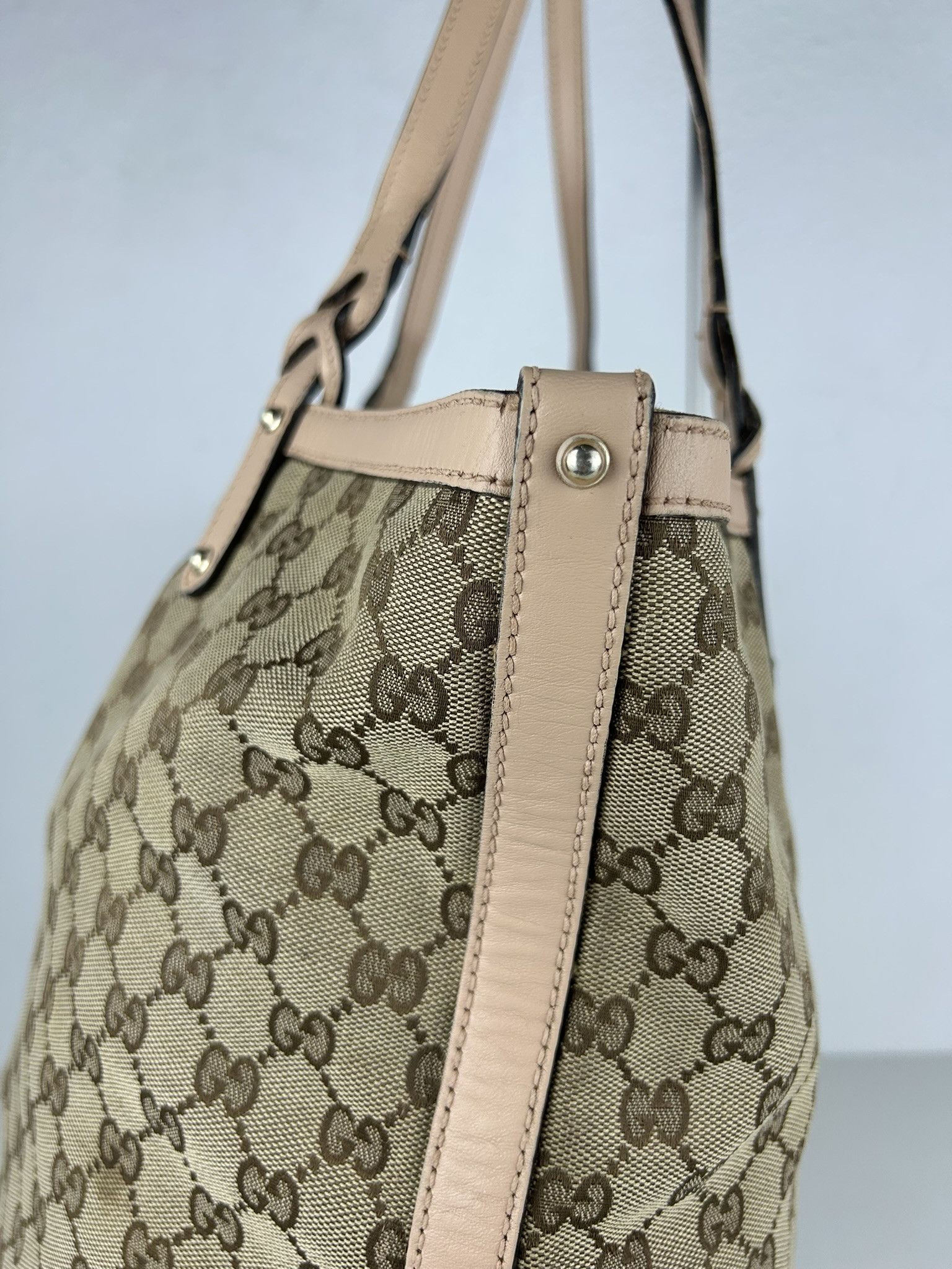 Gucci Gucci GG monogram canvas tote bag with pouch Size ONE SIZE - 9 Thumbnail