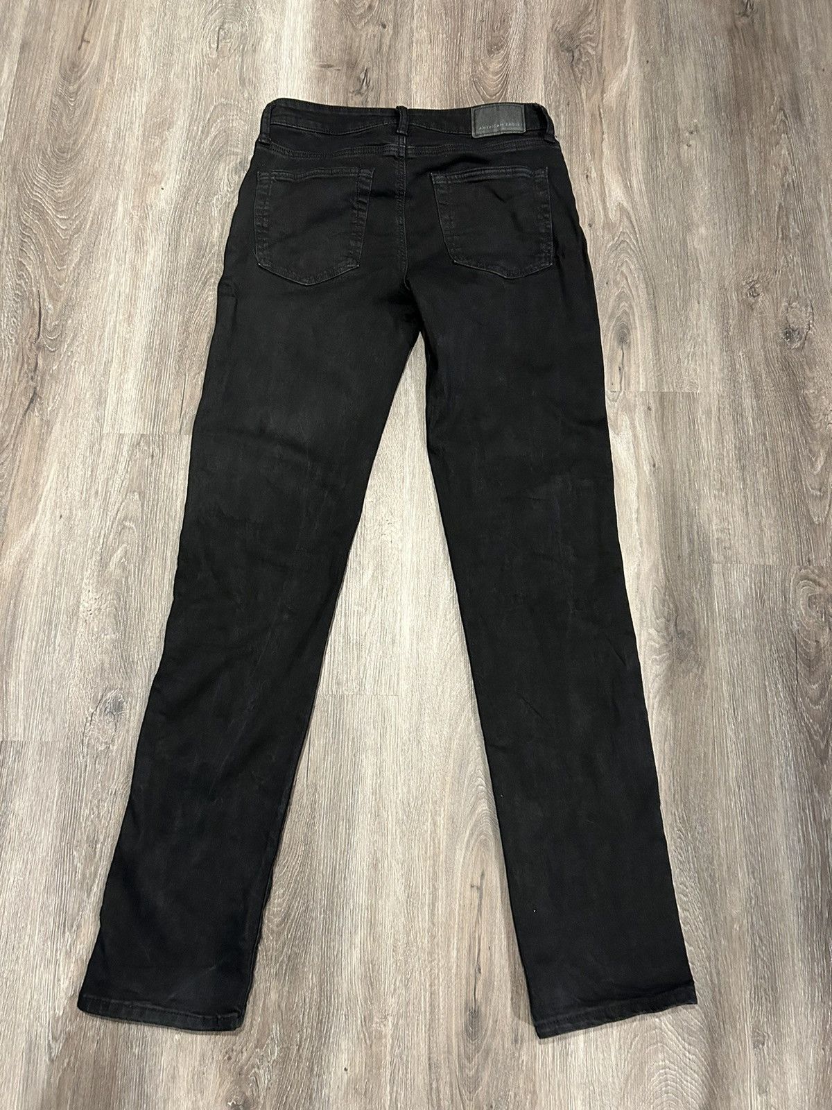 American Eagle Outfitters Black American Eagle Jeans Size US 30 / EU 46 - 2 Thumbnail