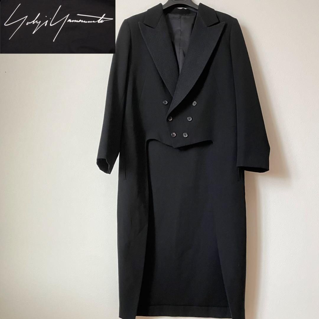 Yohji Yamamoto Yohji Yamamoto long coat jacket Size US S / EU 44-46 / 1 - 1 Thumbnail