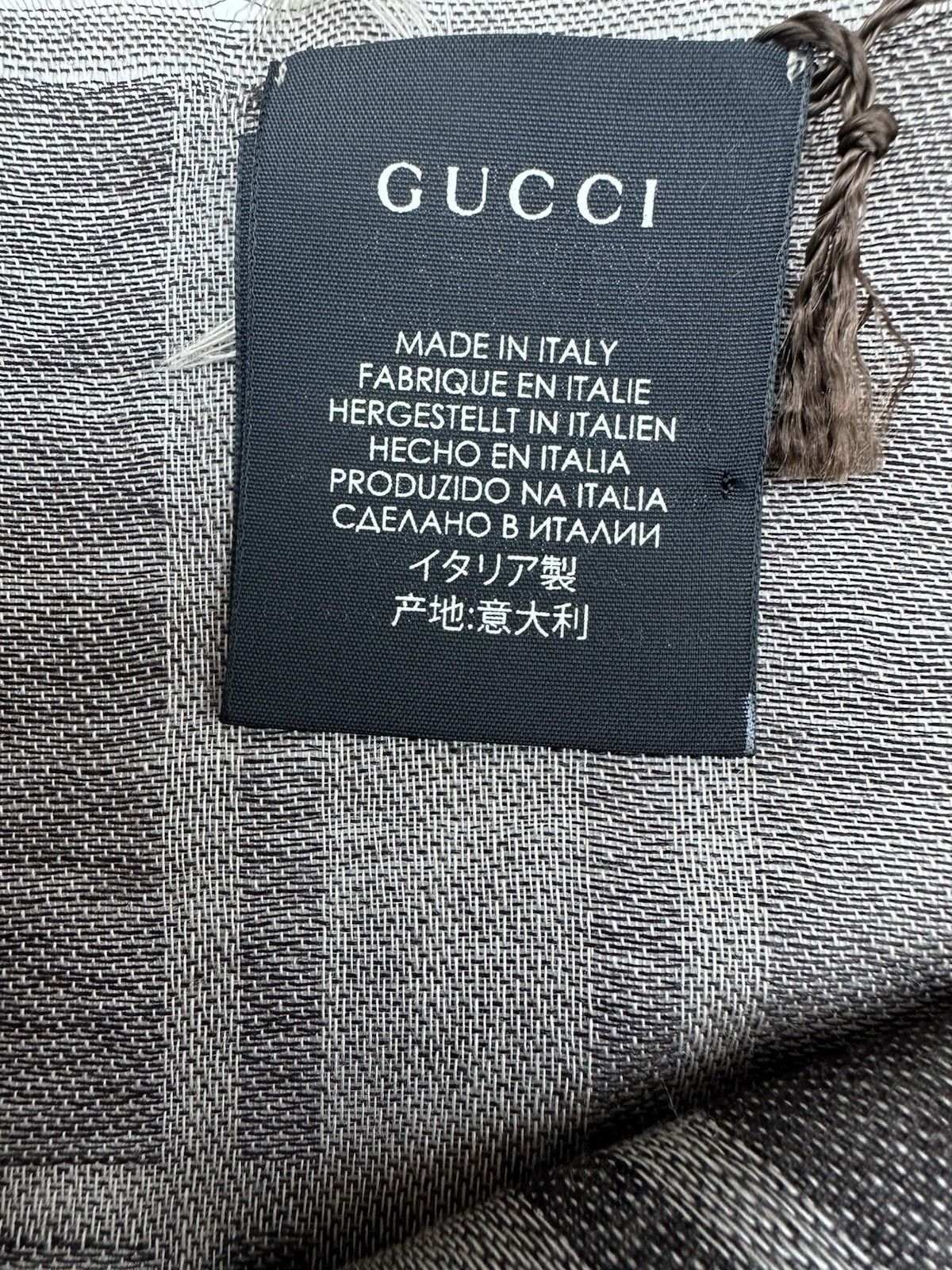 Gucci New Gucci Scarves 140x140cm Woll -Silk Size ONE SIZE - 9 Thumbnail