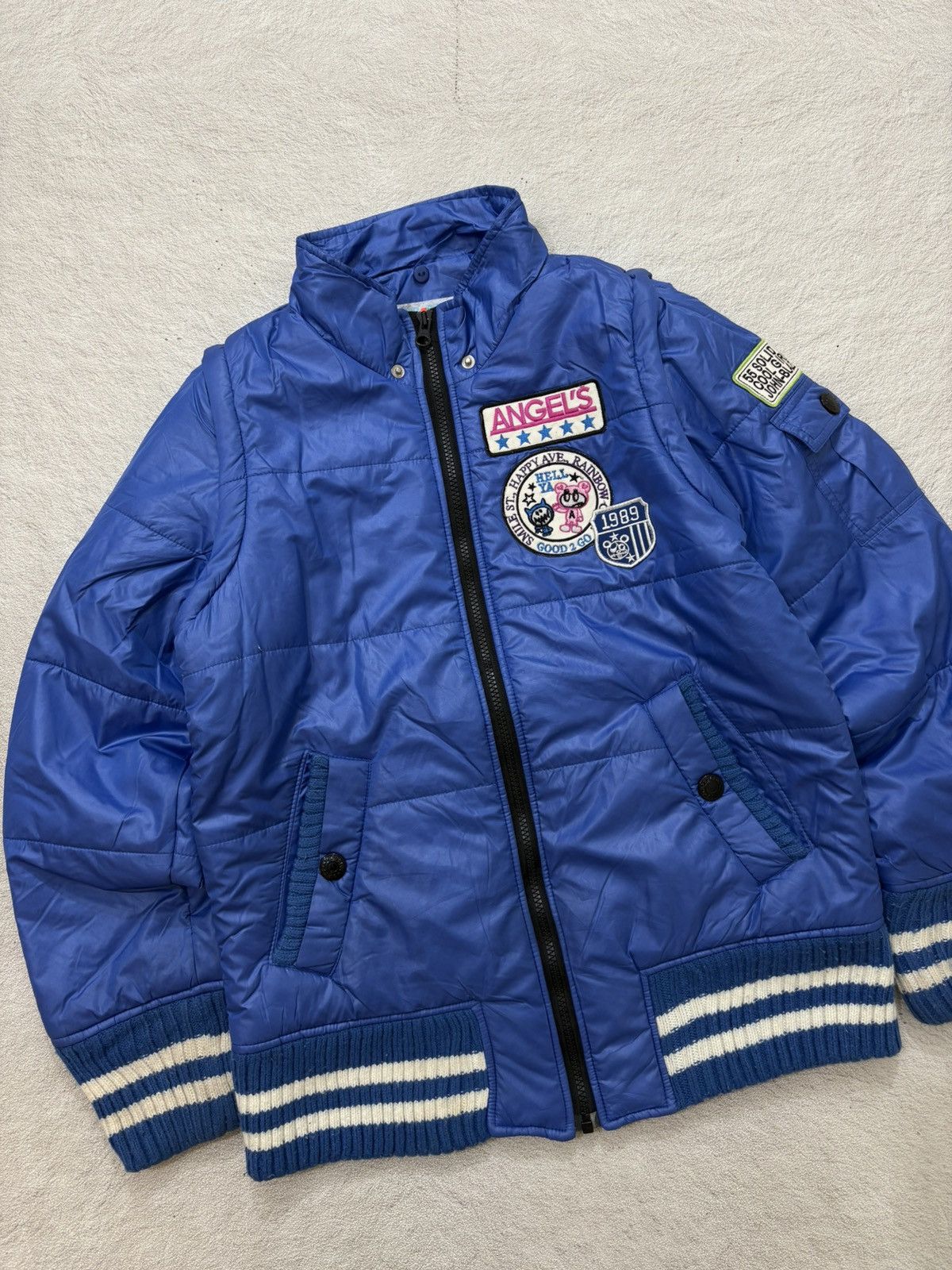 Comme des Garcons 2000s Angel blue puffer jacket beauty beast style Size US S / EU 44-46 / 1 - 3 Thumbnail