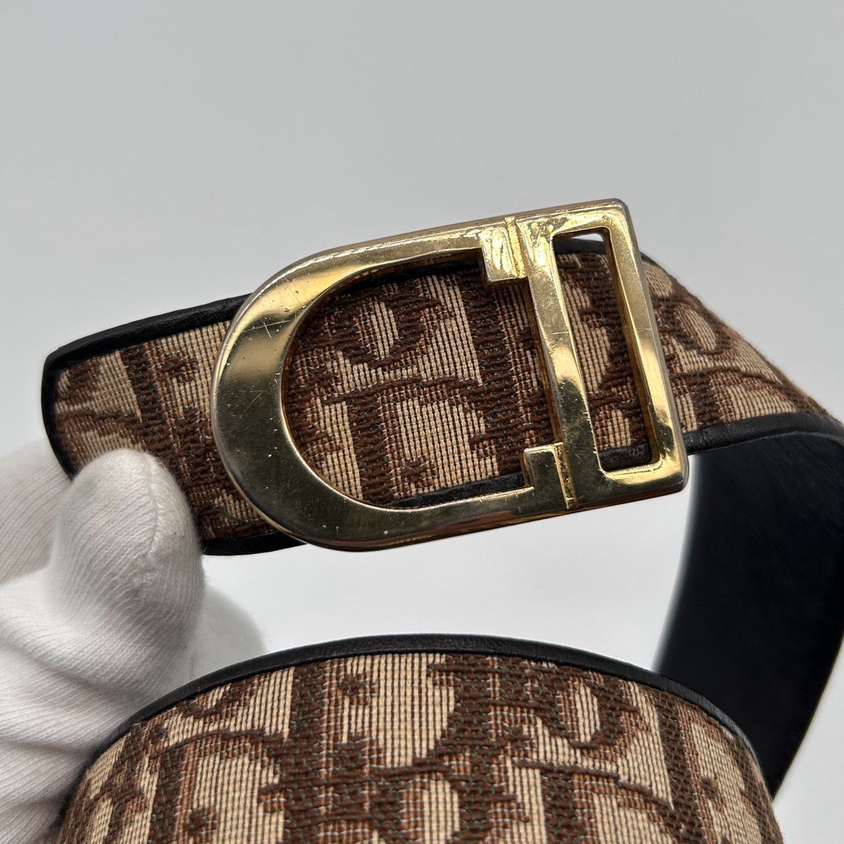 Dior Vintage Christian Dior Monogram Belt (65) Size ONE SIZE - 10 Thumbnail