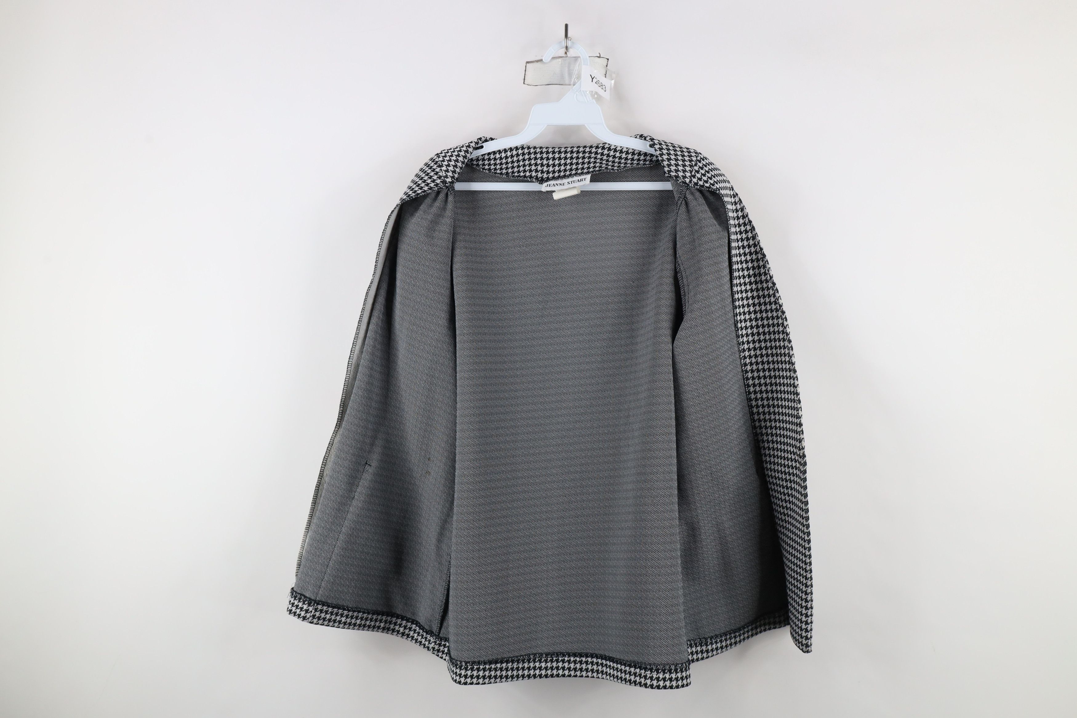 Vintage Vintage 90s Streetwear Knit One Button Blazer Jacket USA Size XL / US 12-14 / IT 48-50 - 11 Thumbnail