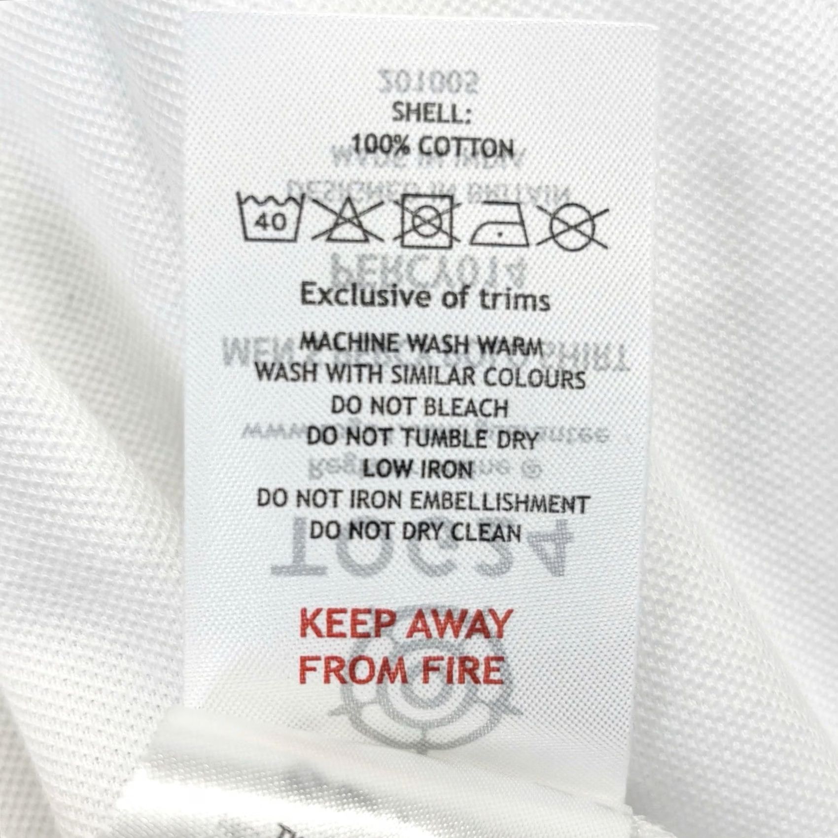 Vintage BNWT TOG44 Percy Polo Shirt Men Large Size Cotton White New With Tags Size US L / EU 52-54 / 3 - 8 Thumbnail